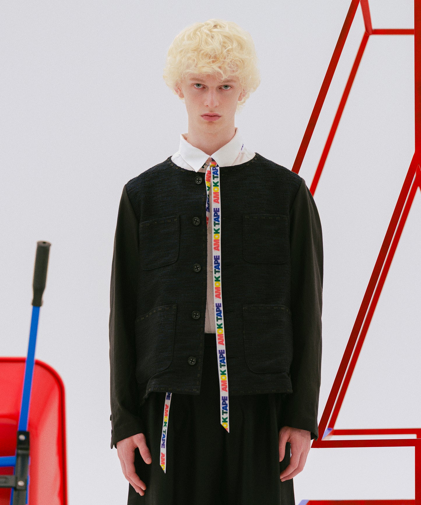 BACK-TO-FRONT BLOUSON