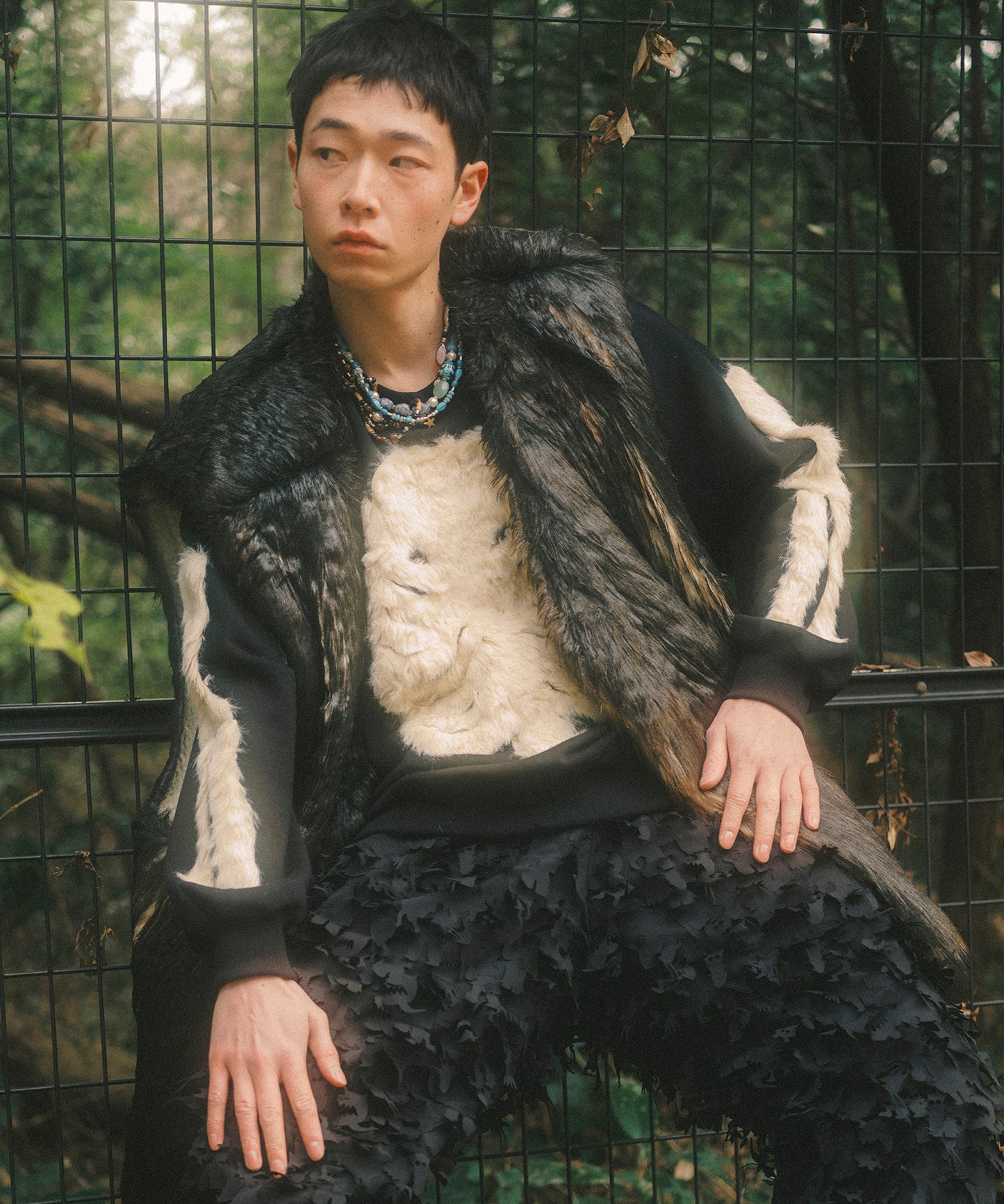 FUR BONDING PULLOVER【7月下旬】