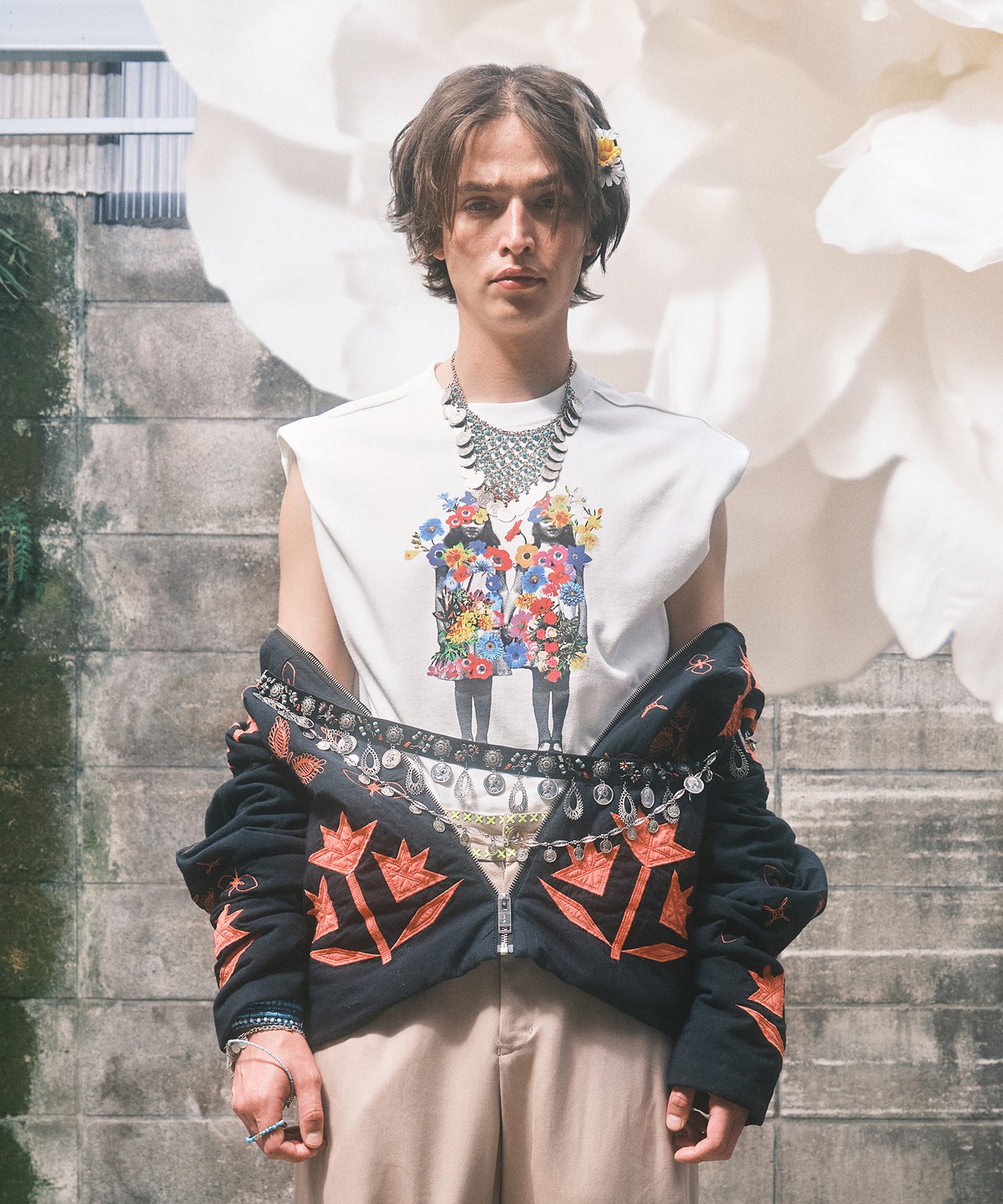 FLOWER QUILT JACKET