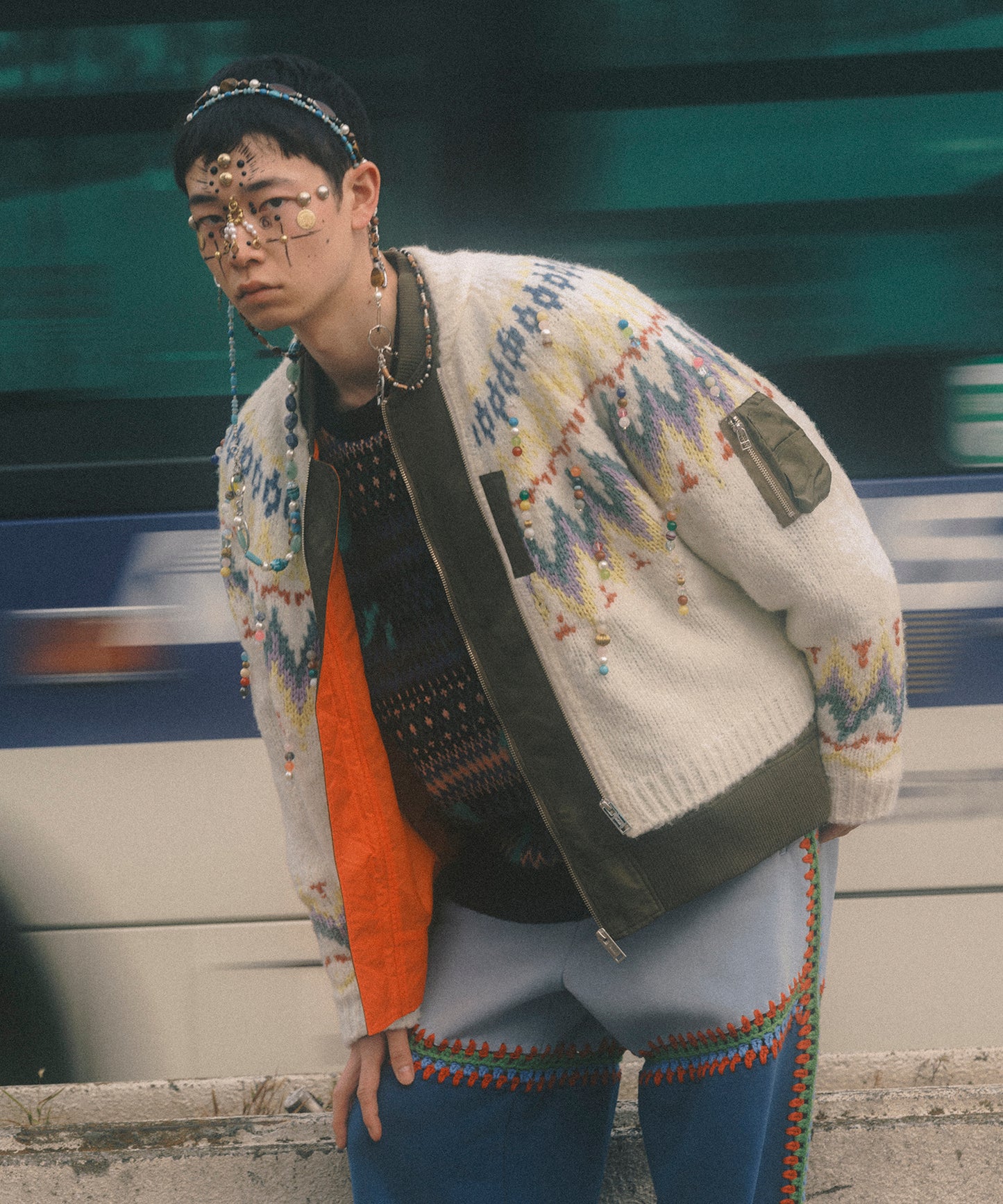NORDIC SWITCHING KNIT【9月中旬】