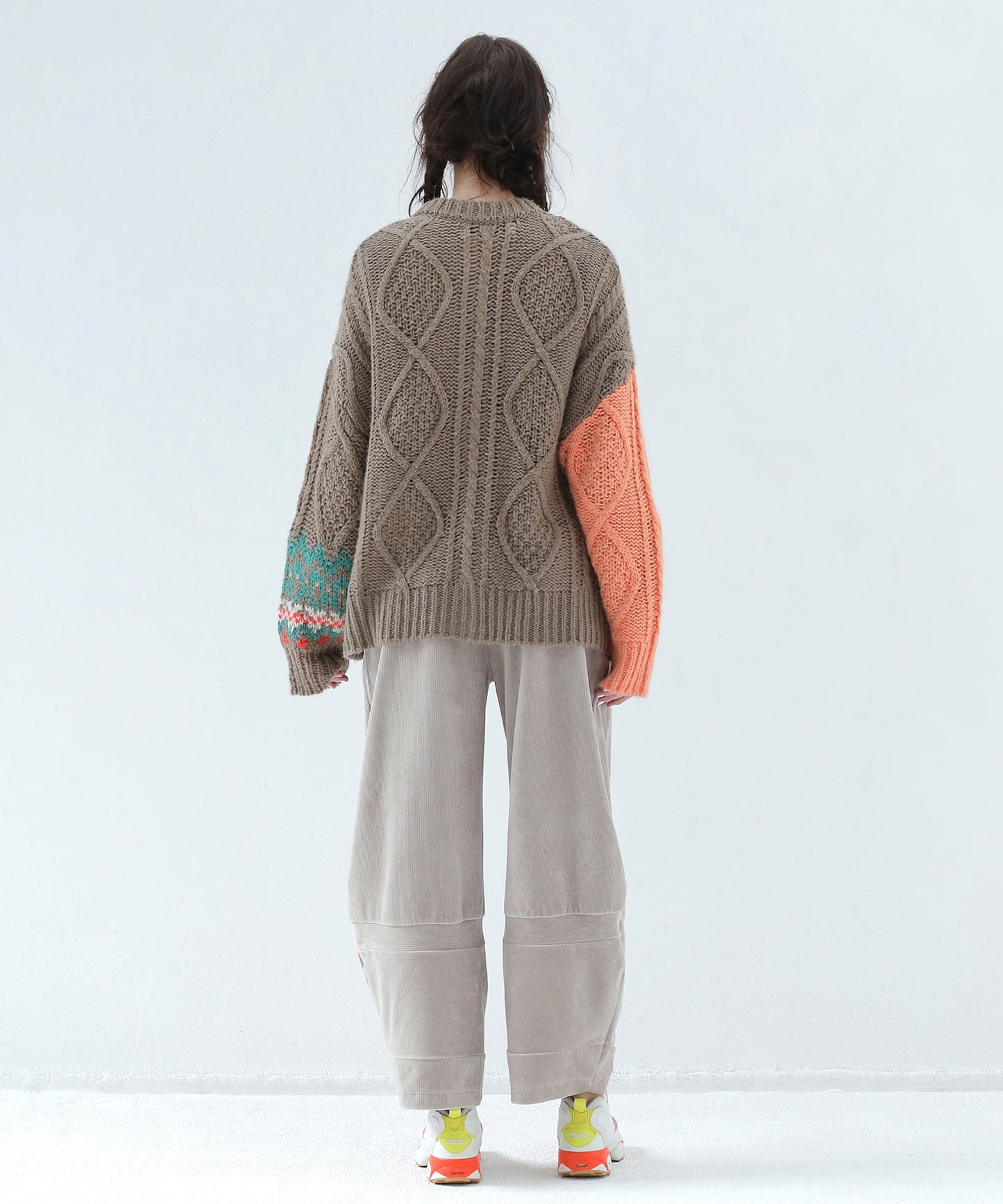 PLAY Alan Mix Knit Coat