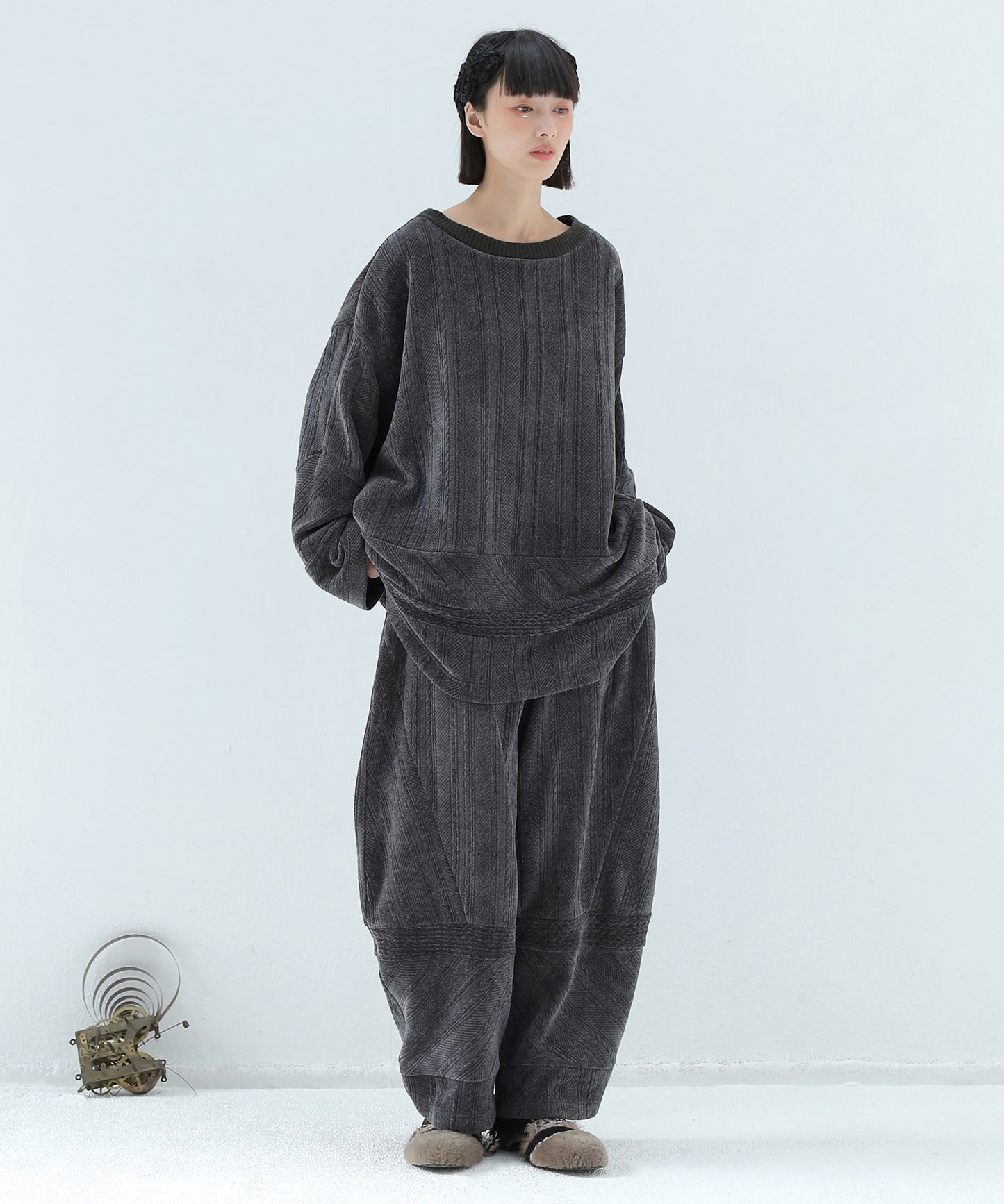 Pattern Switch Pullover