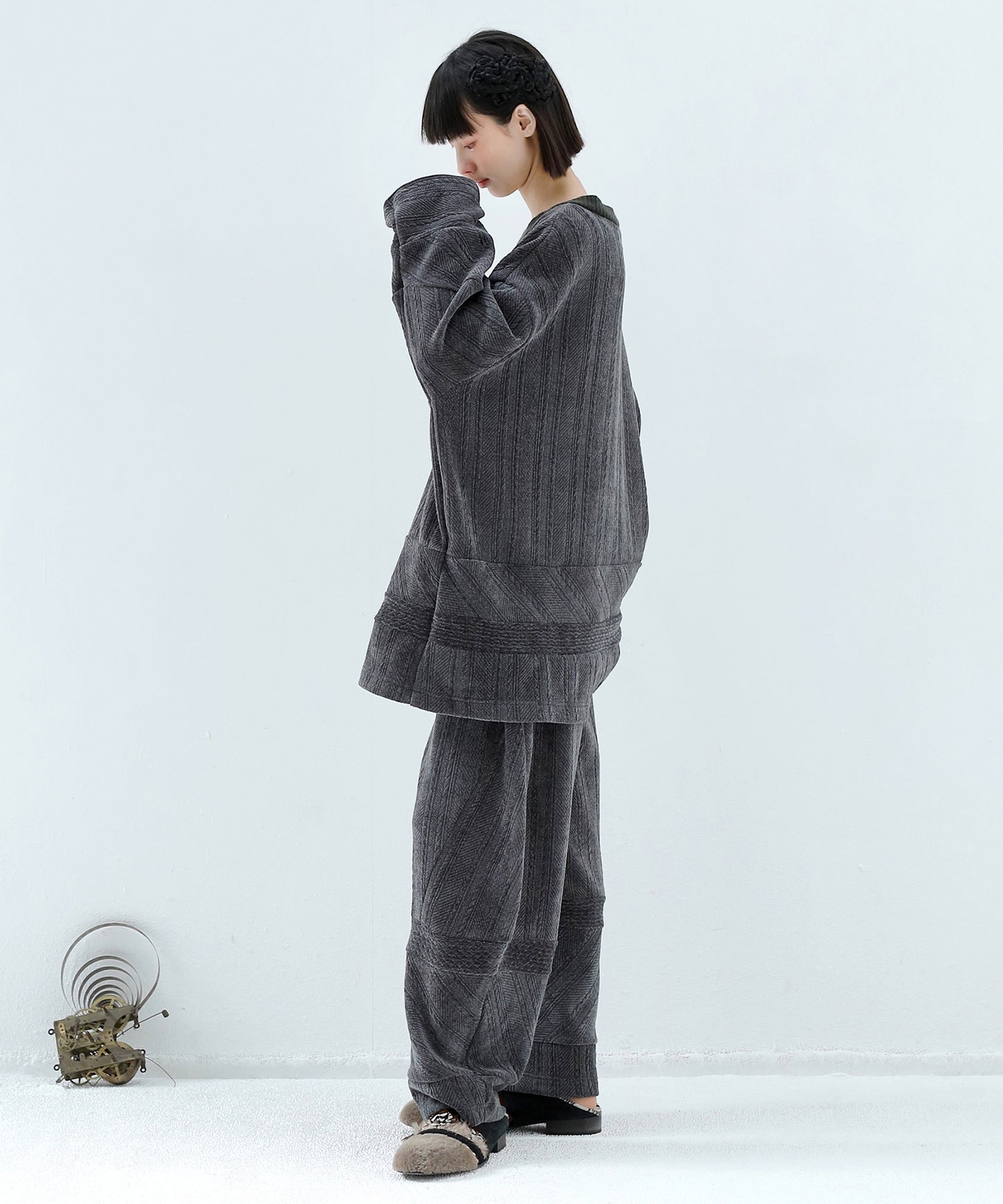 Pattern Switch Pullover