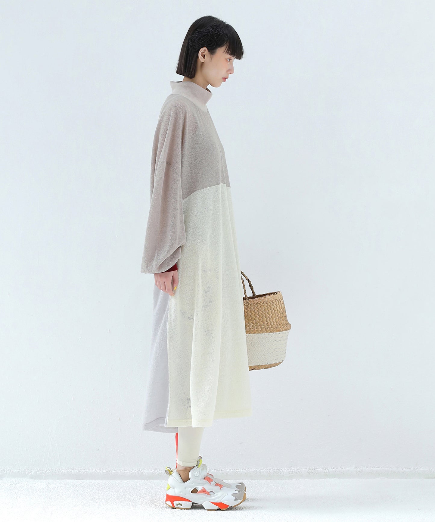Color Mix Dress Tee