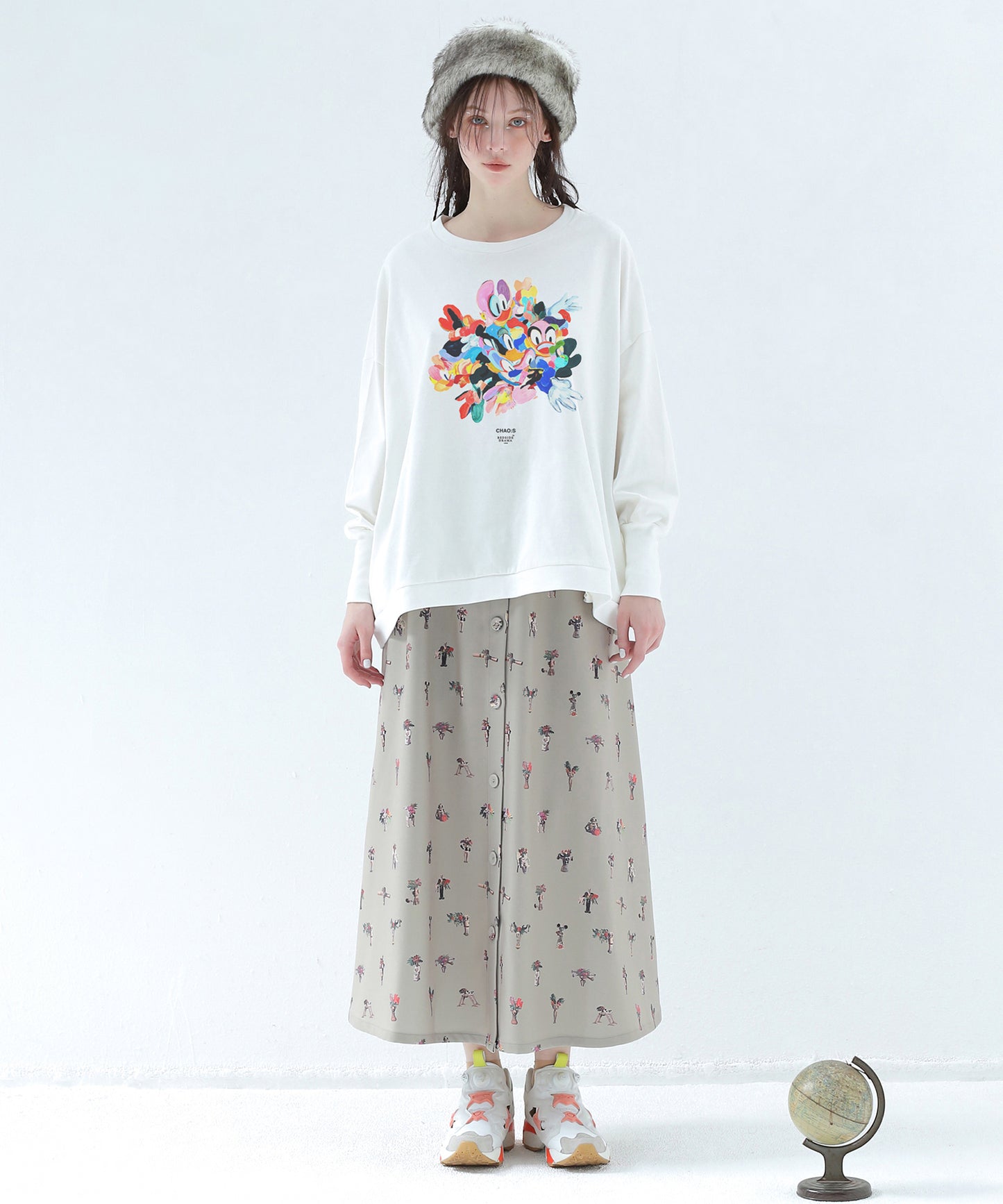 CHAO:S HEAD Wide Pullover