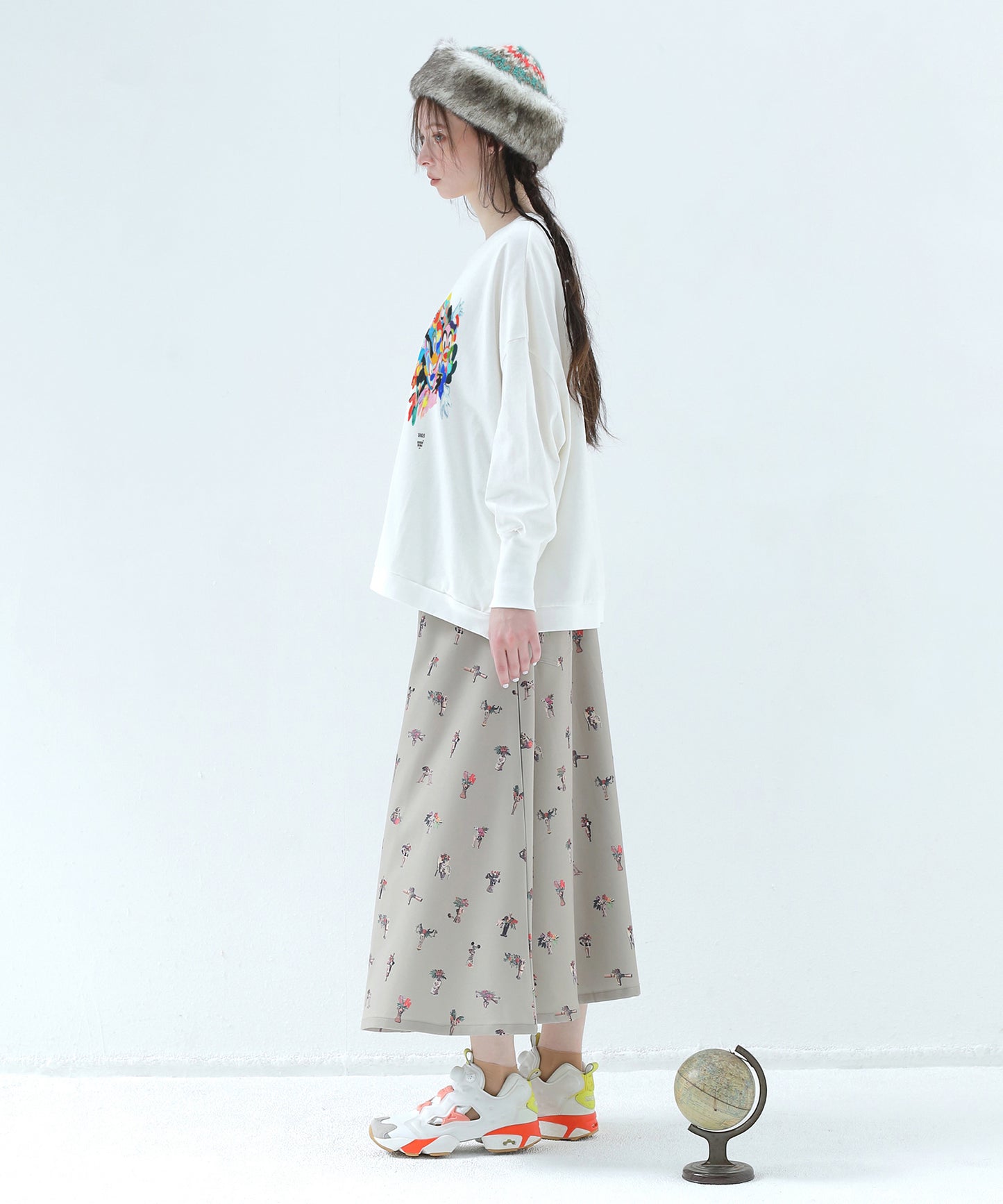 CHAO:S HEAD Wide Pullover