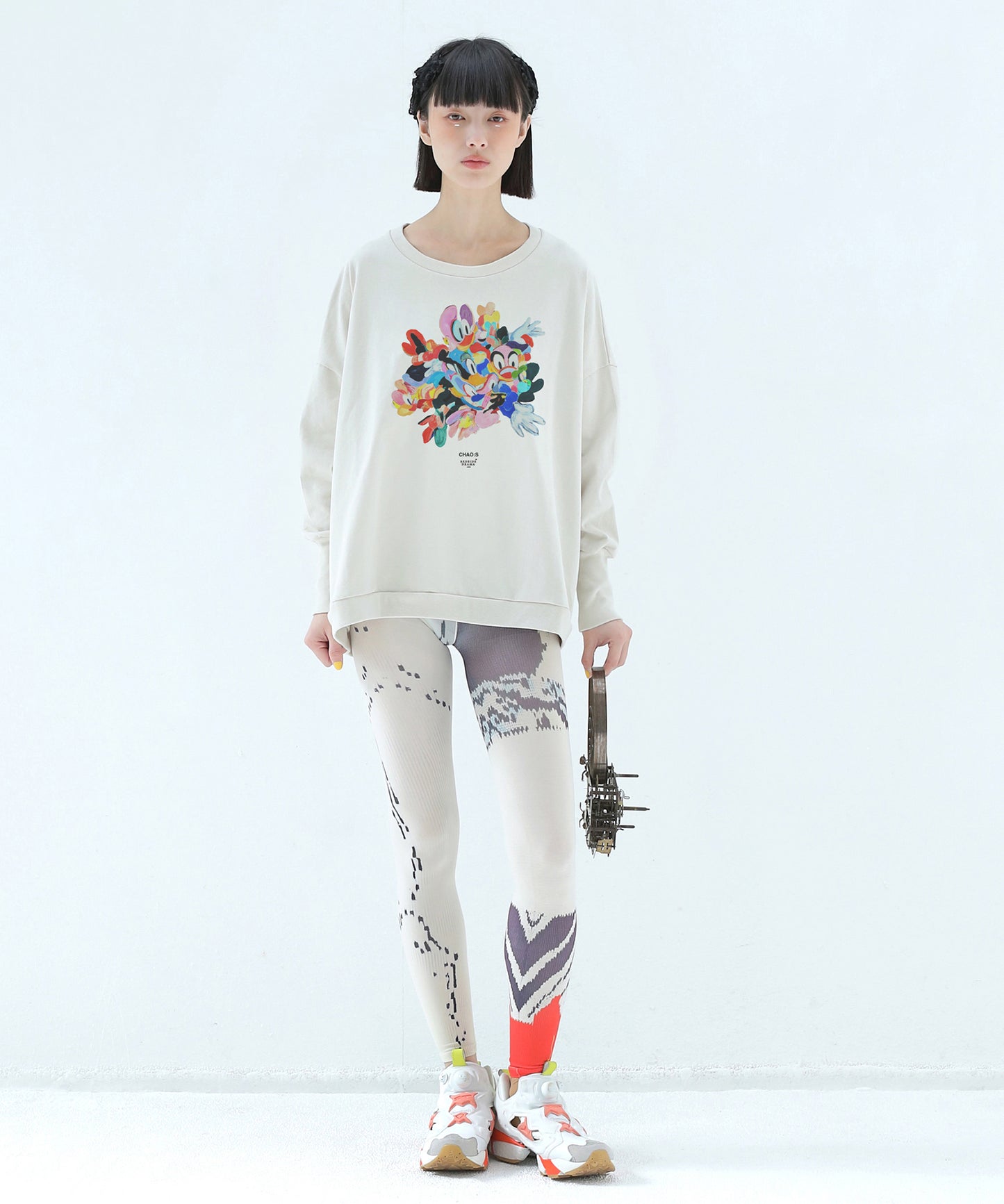 CHAO:S HEAD Wide Pullover