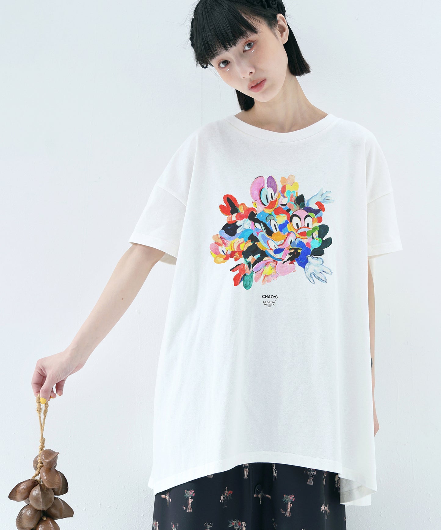 CHAO:S HEAD Flare T-Shirt