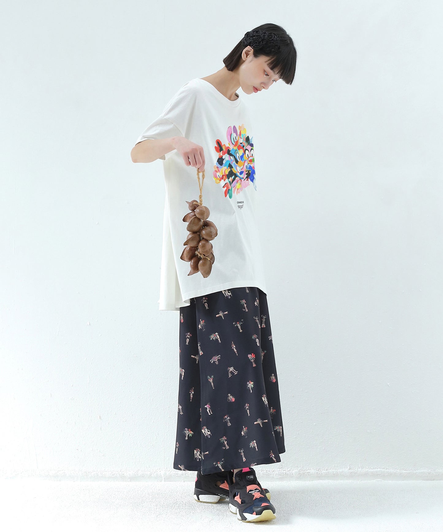 CHAO:S HEAD Flare T-Shirt