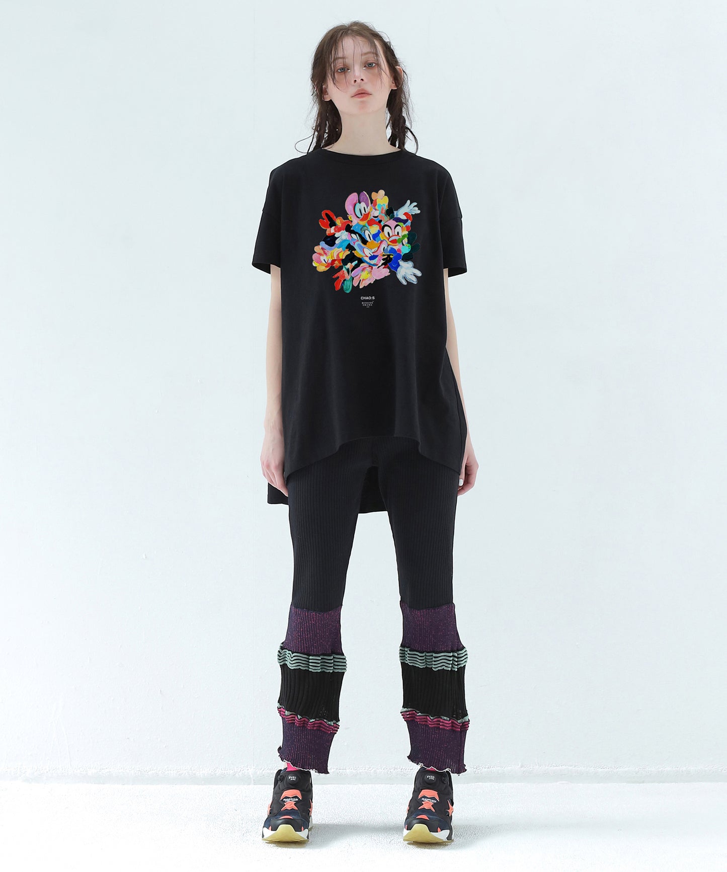 CHAO:S HEAD Flare T-Shirt