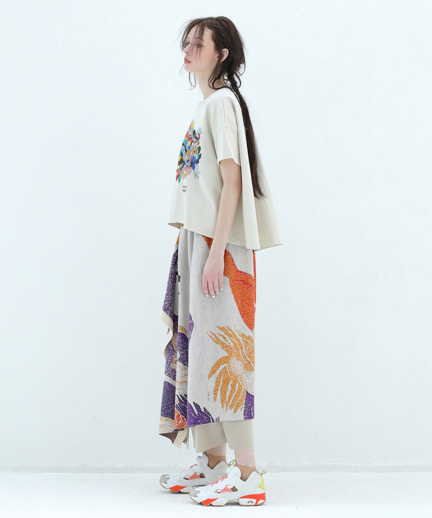 CHAO:S HEAD Flare T-Shirt
