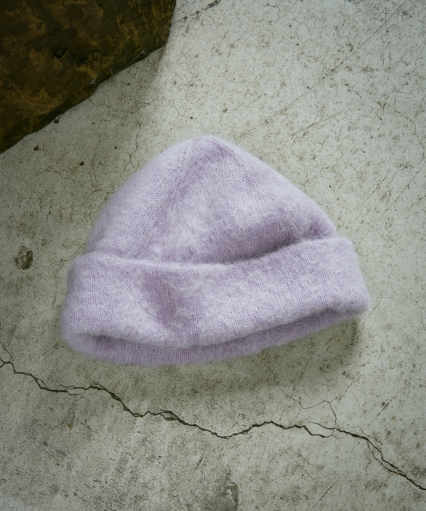 モヘアニットCAP