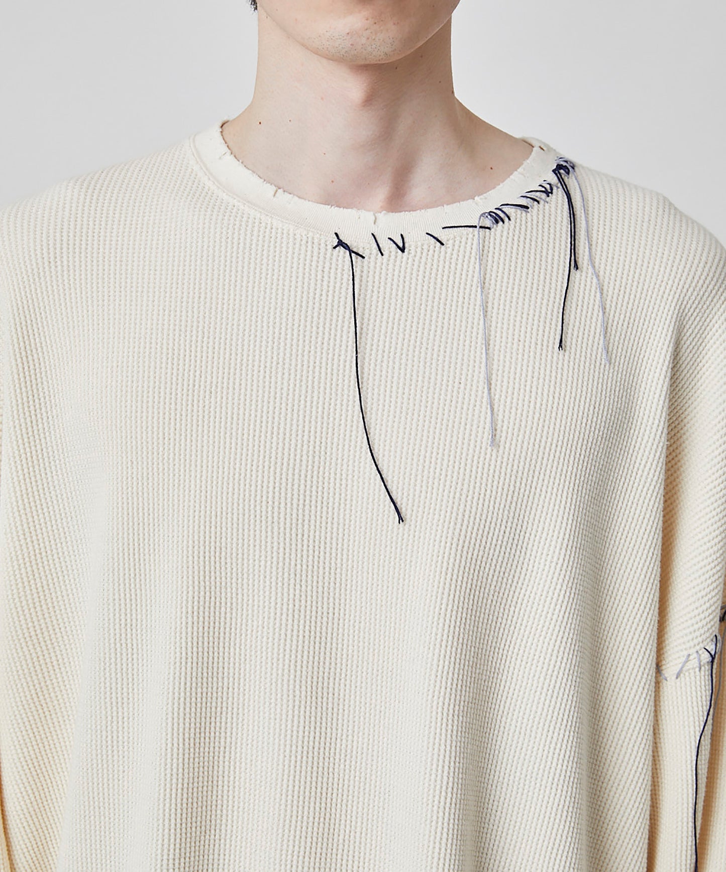 LOOPING WAFFLE CUTSEWN