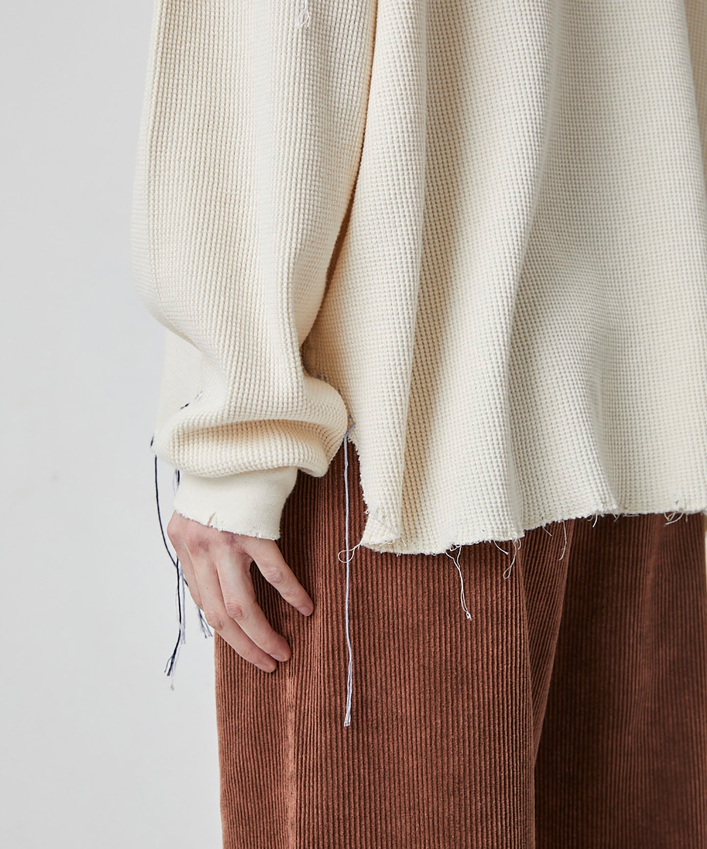 LOOPING WAFFLE CUTSEWN