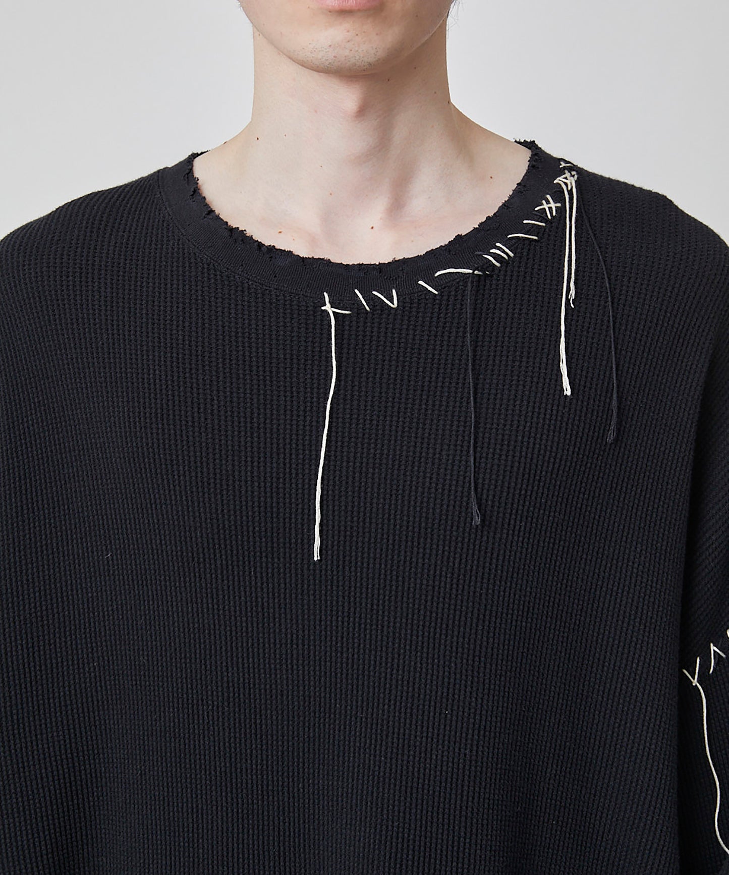 LOOPING WAFFLE CUTSEWN
