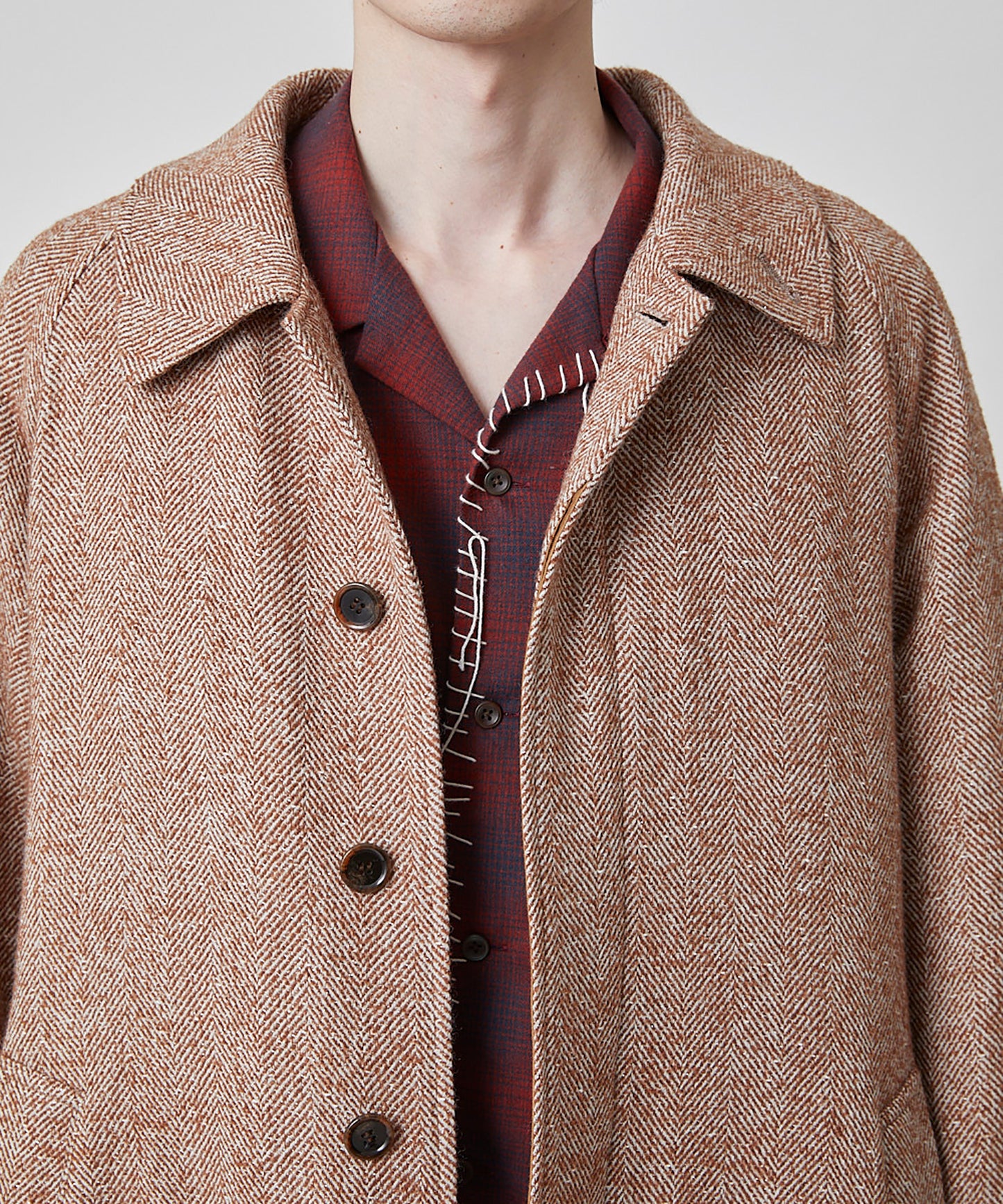 LAME TWEED COAT