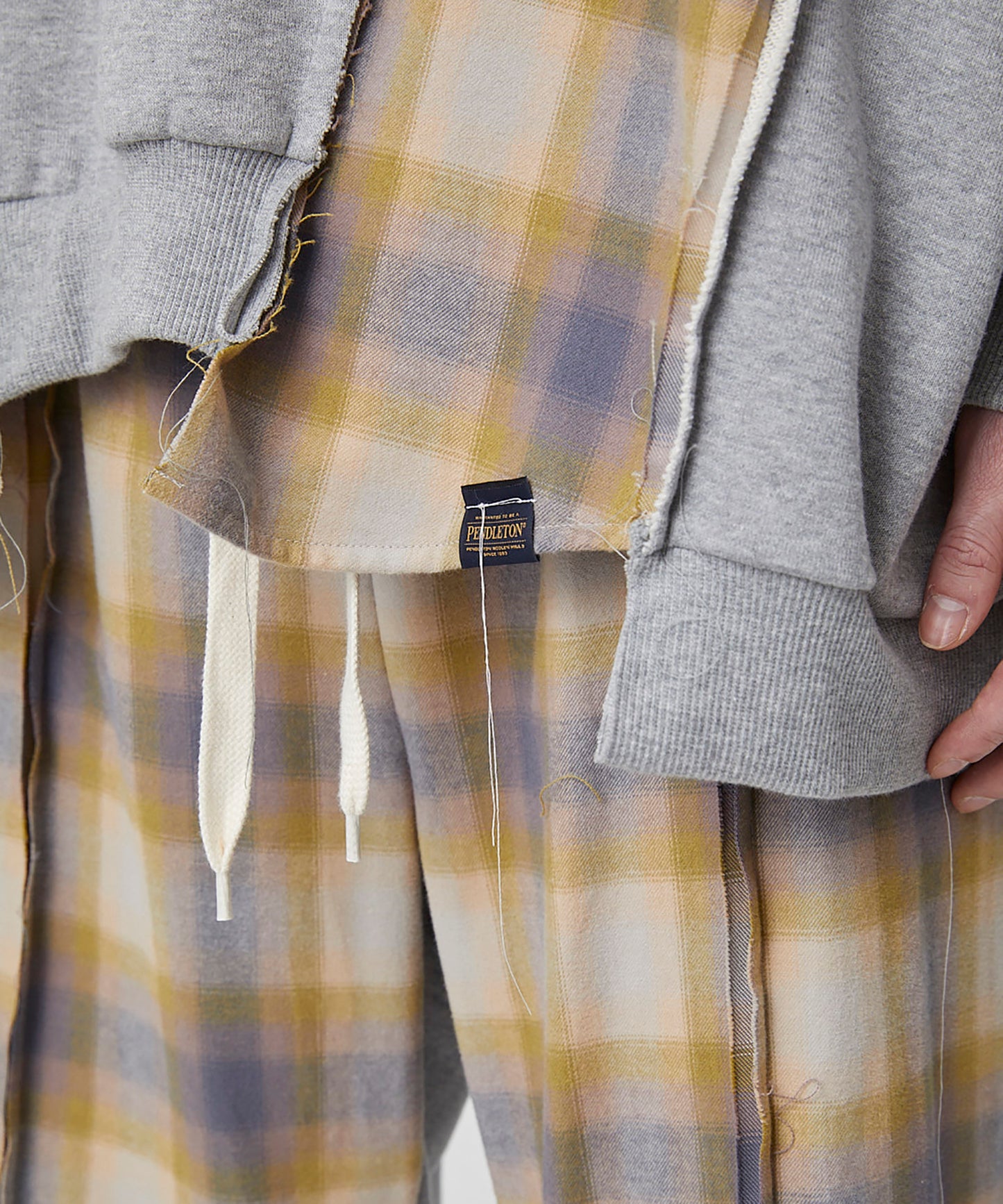 PENDLETON MIX WIDE SWEAT PARKA