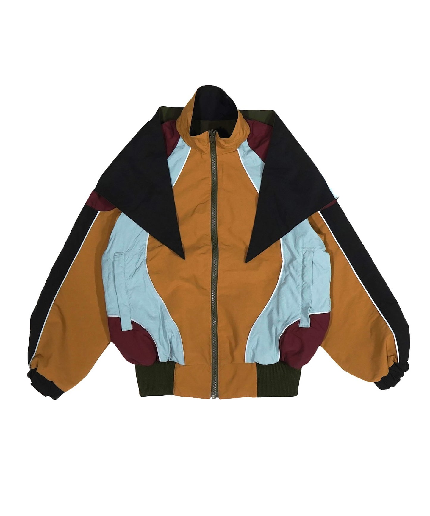 REVERSIBLE SWITCHING BLOUSON & SCARF