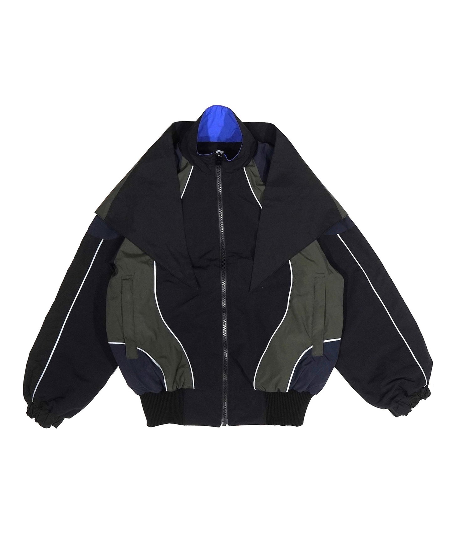 REVERSIBLE SWITCHING BLOUSON & SCARF