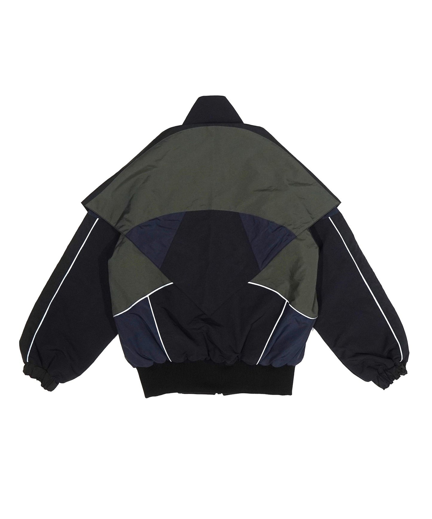 REVERSIBLE SWITCHING BLOUSON & SCARF