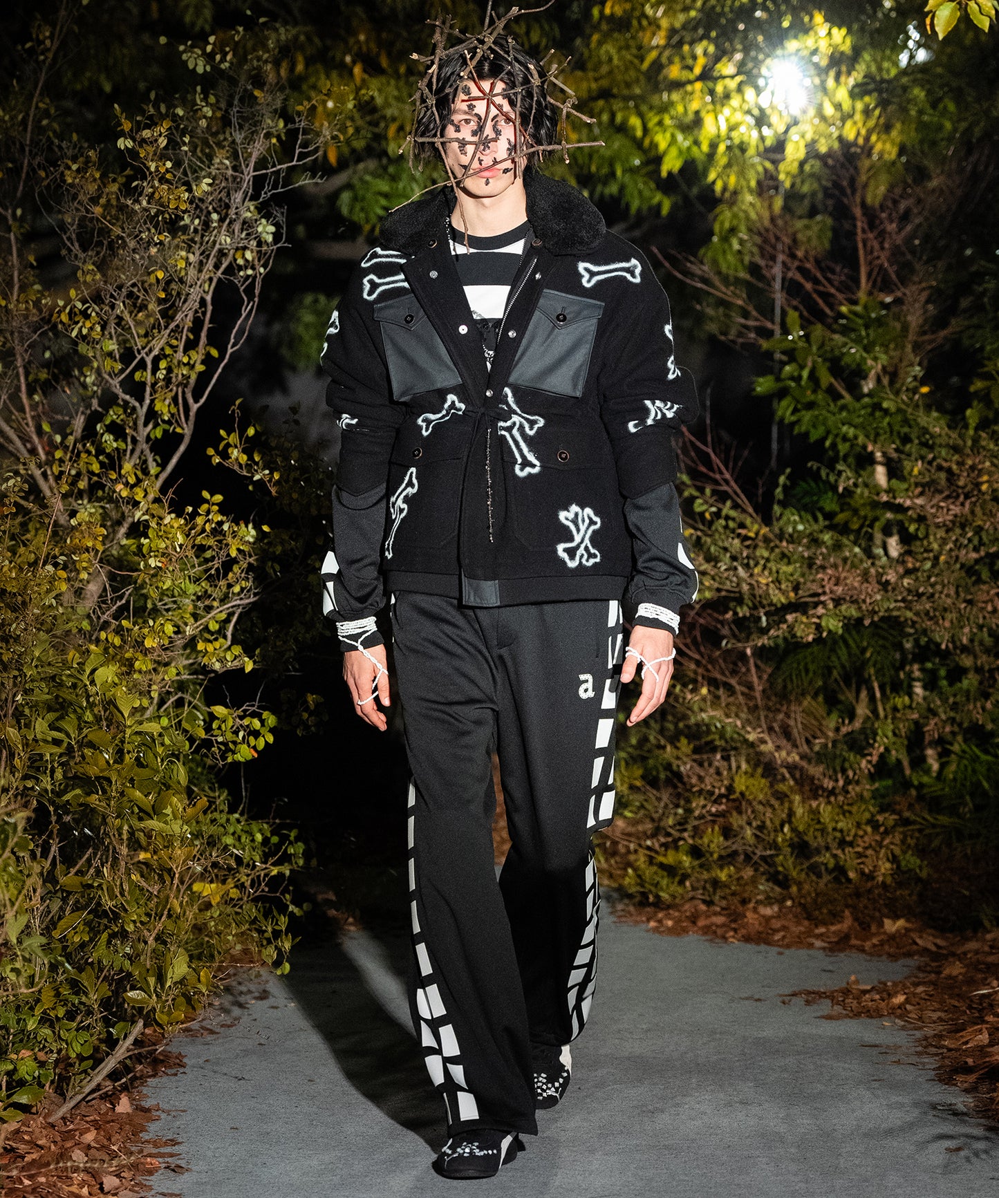 HAND PAINTING MILITARY BLOUSON【9月中旬】