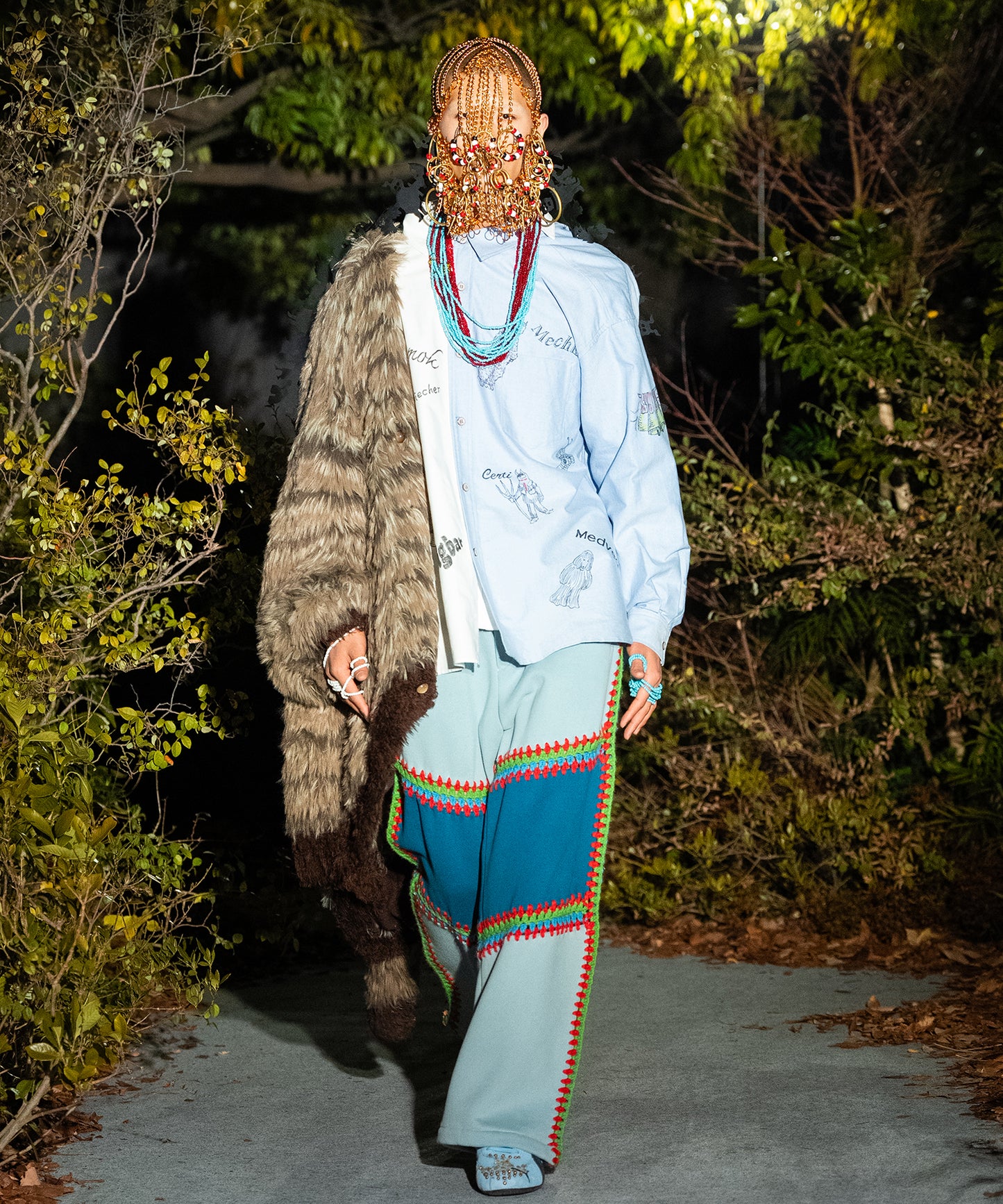 MULTI BORDER KNIT CARDIGAN【8月下旬】