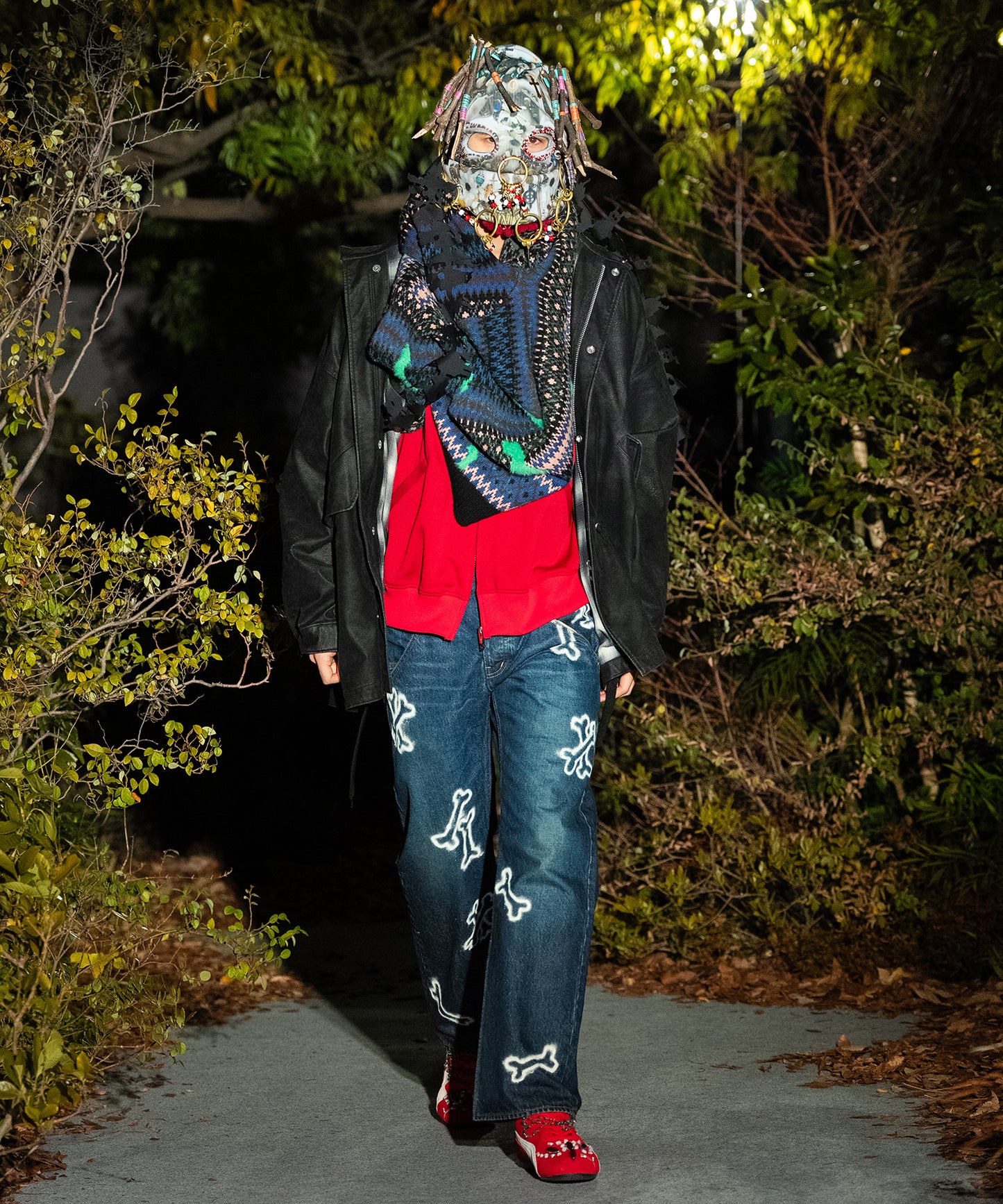 HAND PAINTING DENIM PANTS【8月下旬】