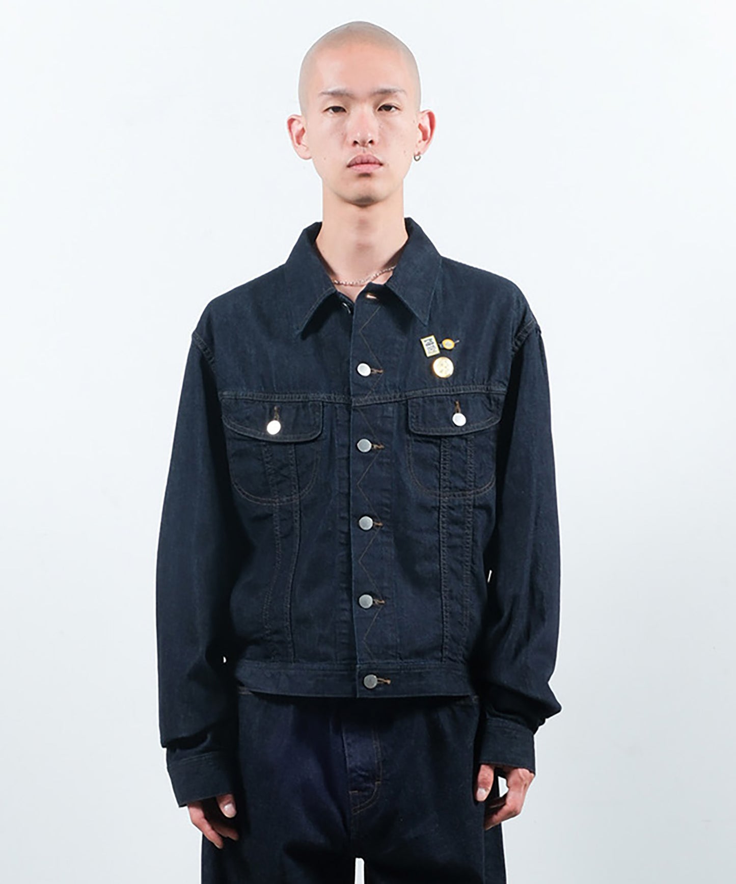 PINS DENIM JACKET