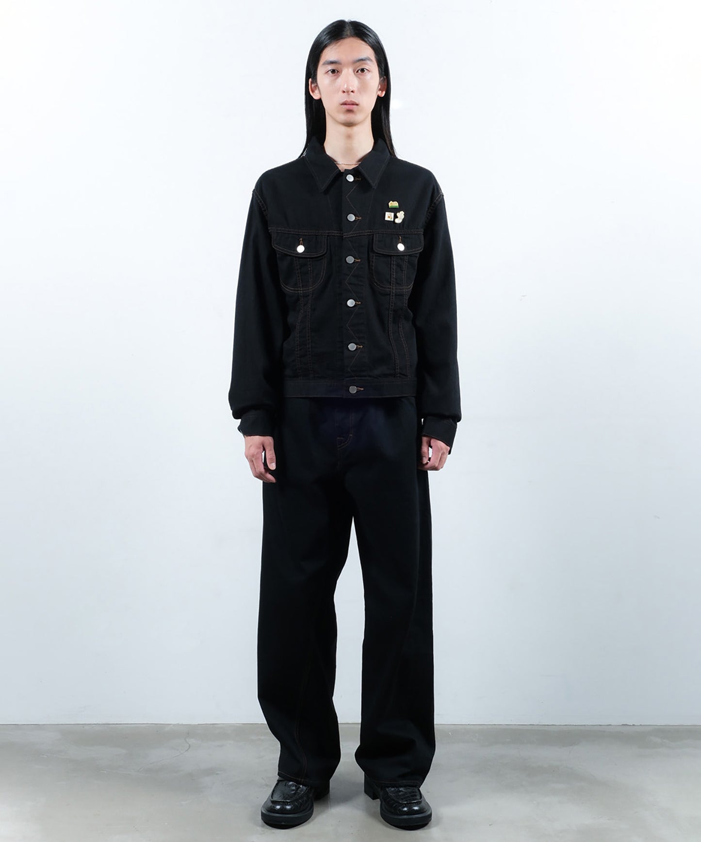 PINS DENIM JACKET