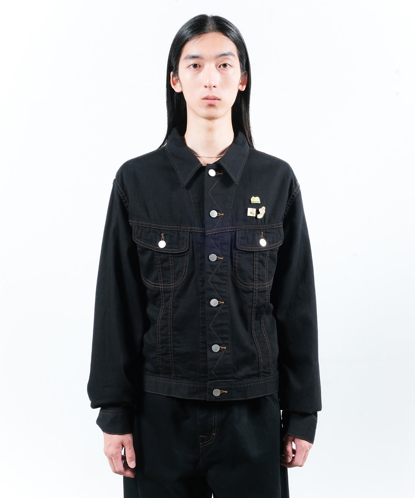 PINS DENIM JACKET
