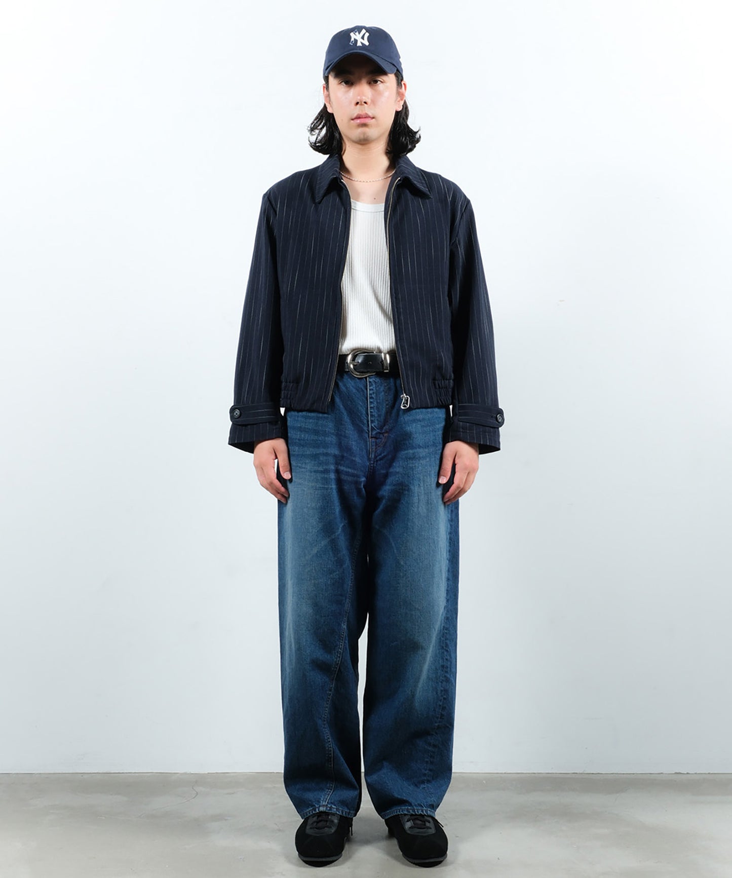 USED TWIST DENIM PANTS