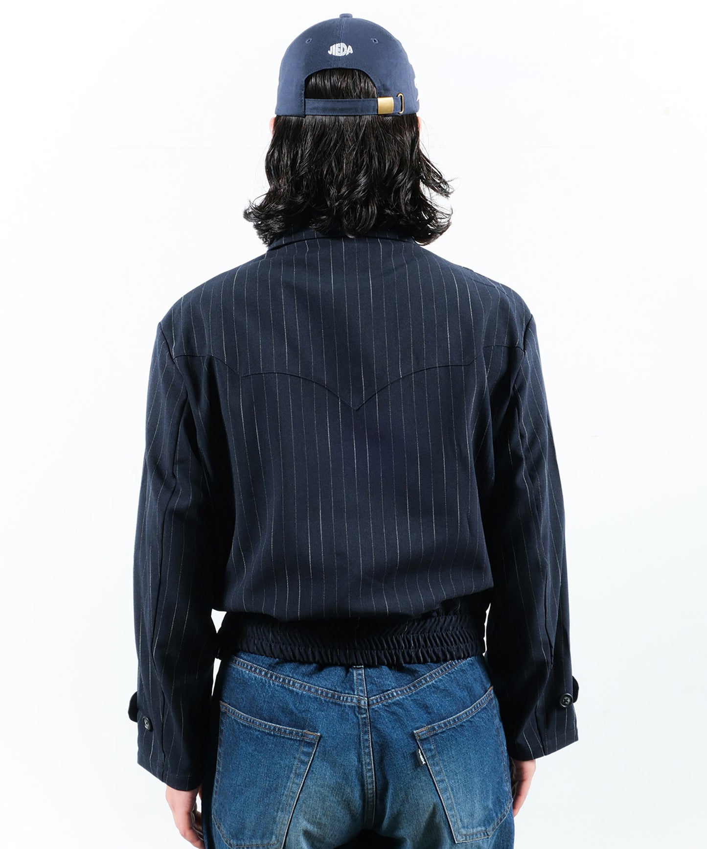 STRIPE ZIP JACKET