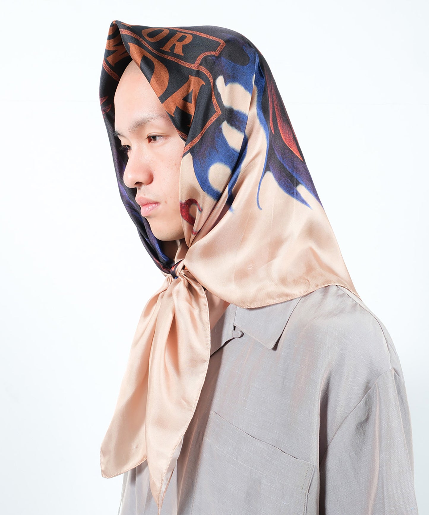 BIG MOTOR SILK SCARF
