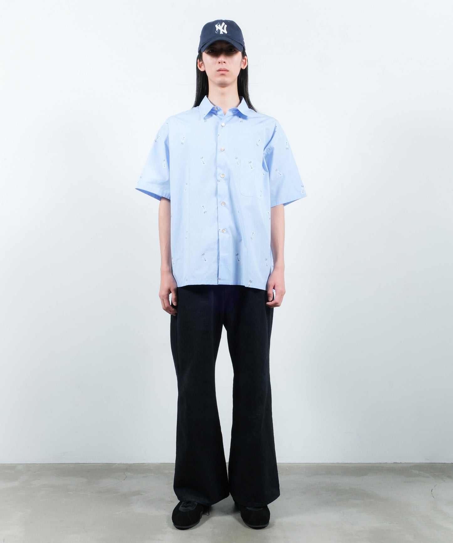 BONE FLOWER SHIRT S/S