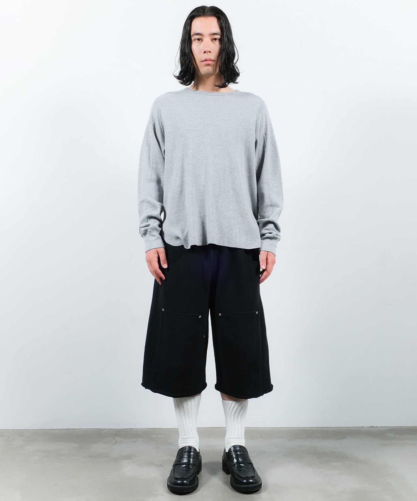 3/4 DOUBLE KNEE SWEAT PANTS