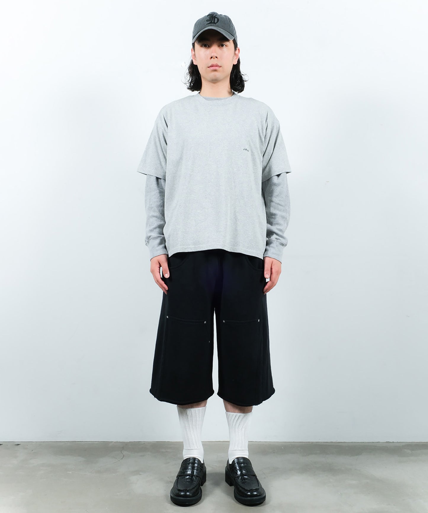 3/4 DOUBLE KNEE SWEAT PANTS