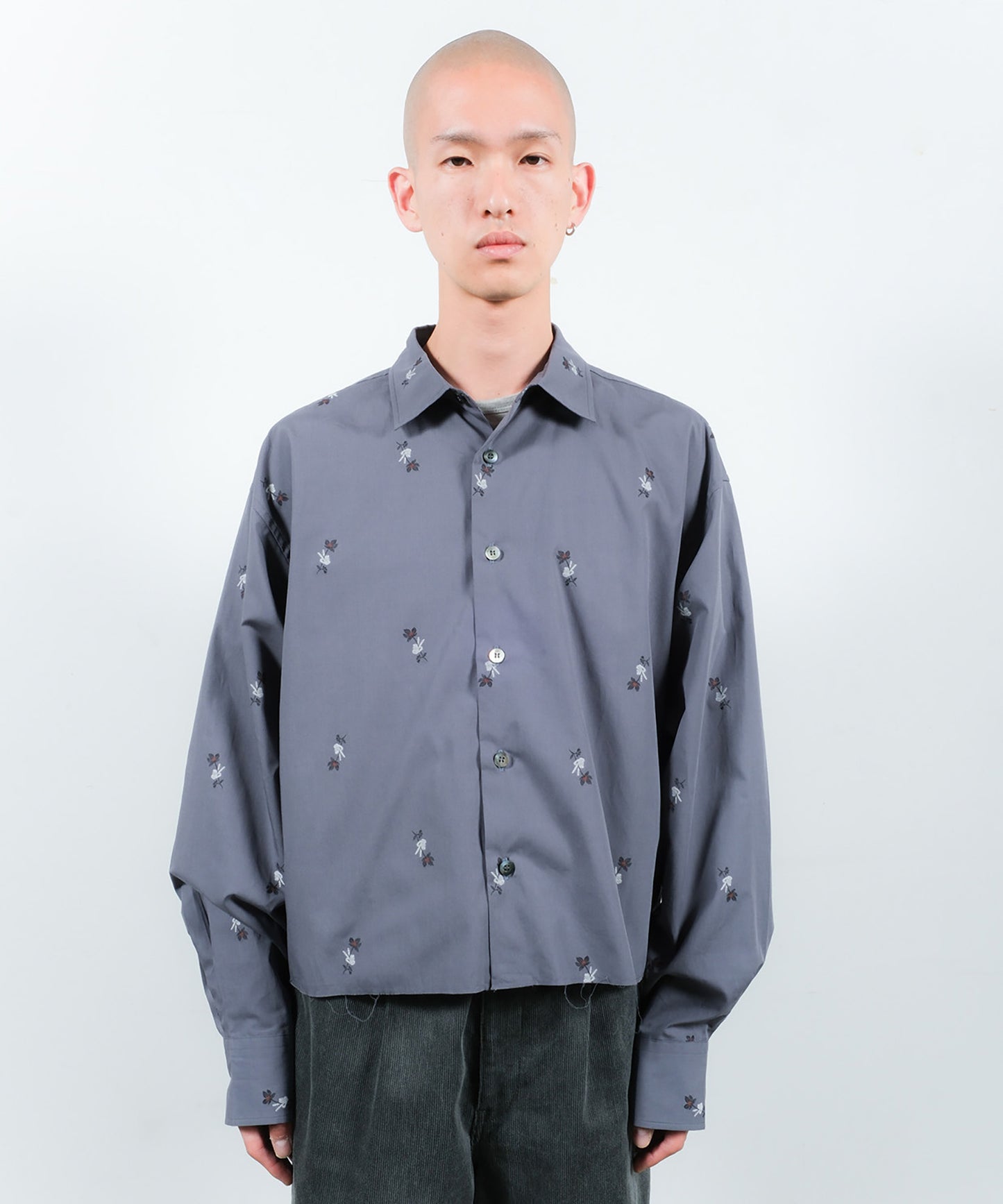 BONE FLOWER SHORT SHIRT