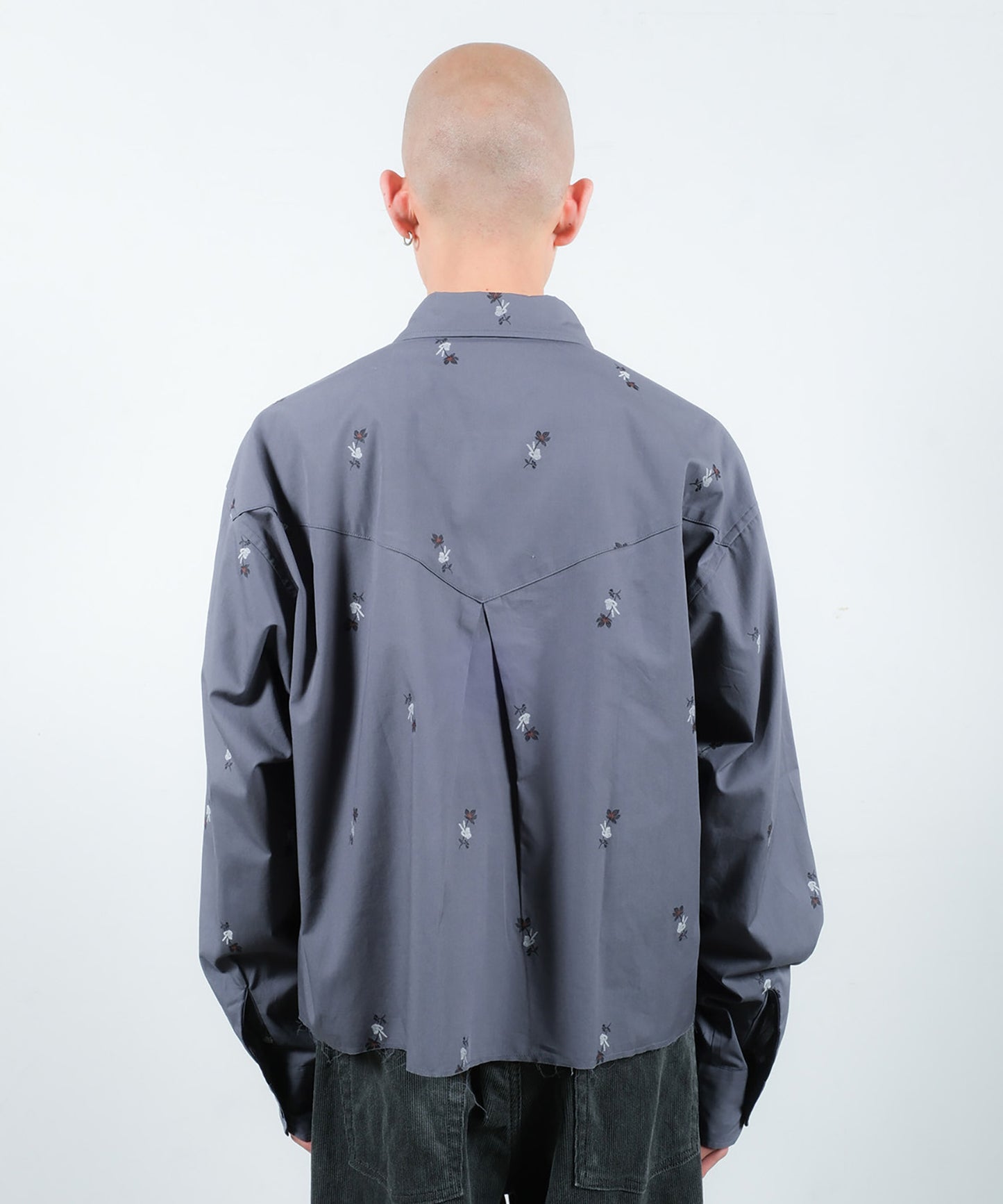 BONE FLOWER SHORT SHIRT