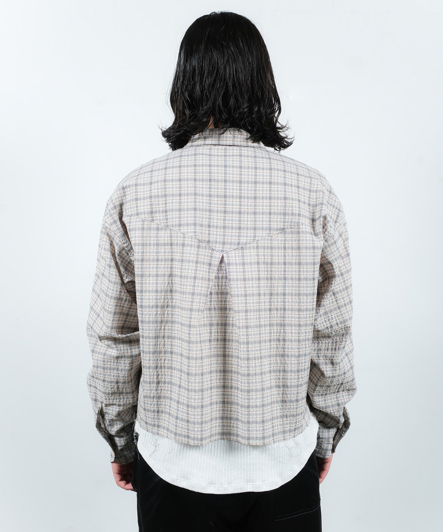 SEERSUCKER SHORT SHIRT