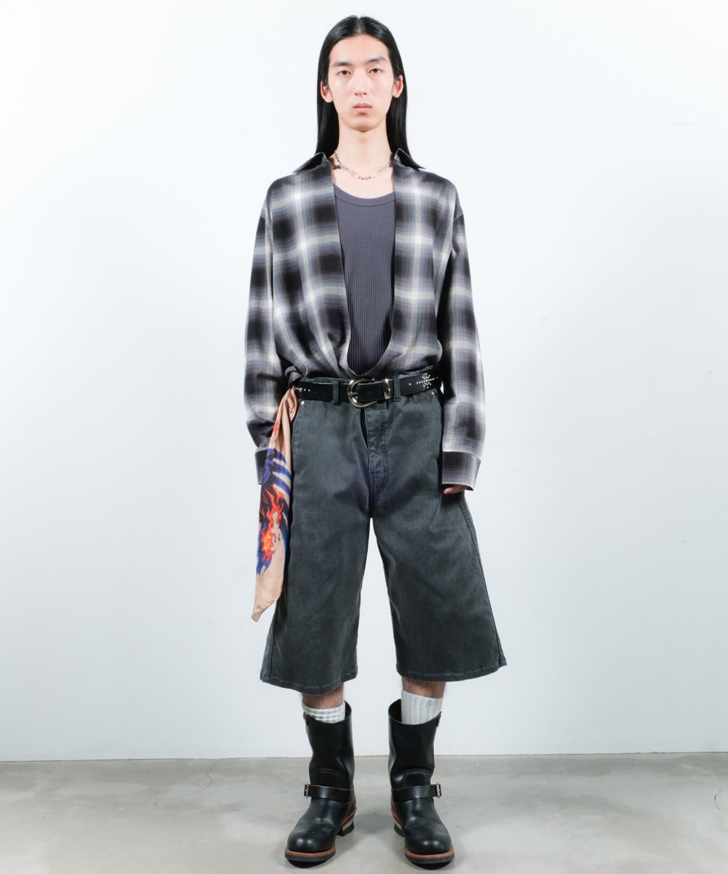 CHECK SKIPPER SHIRT
