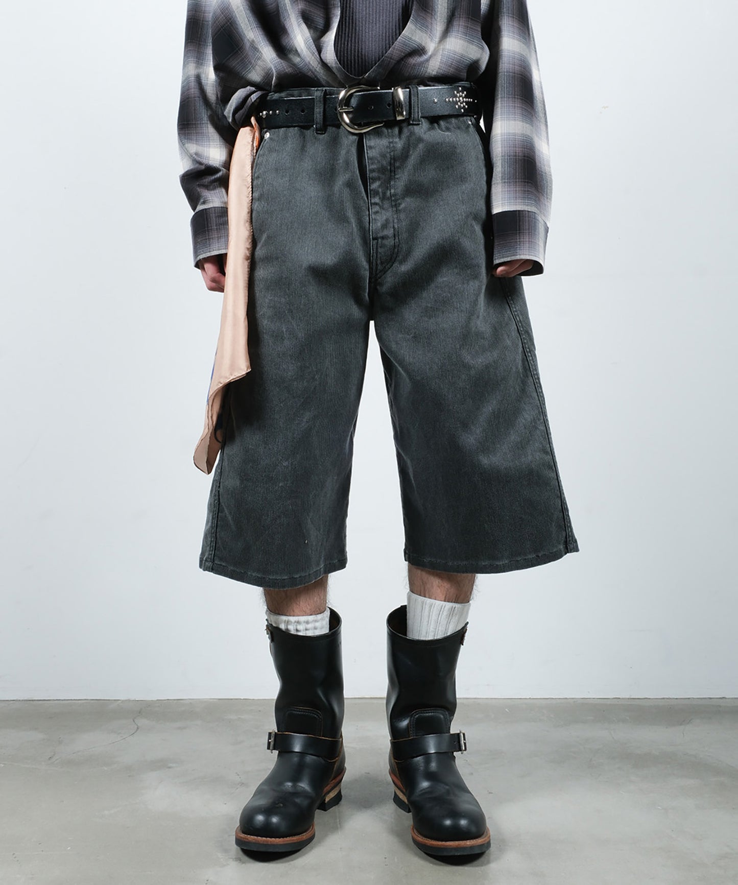 3D 3/4 FADE PIQUE PANTS