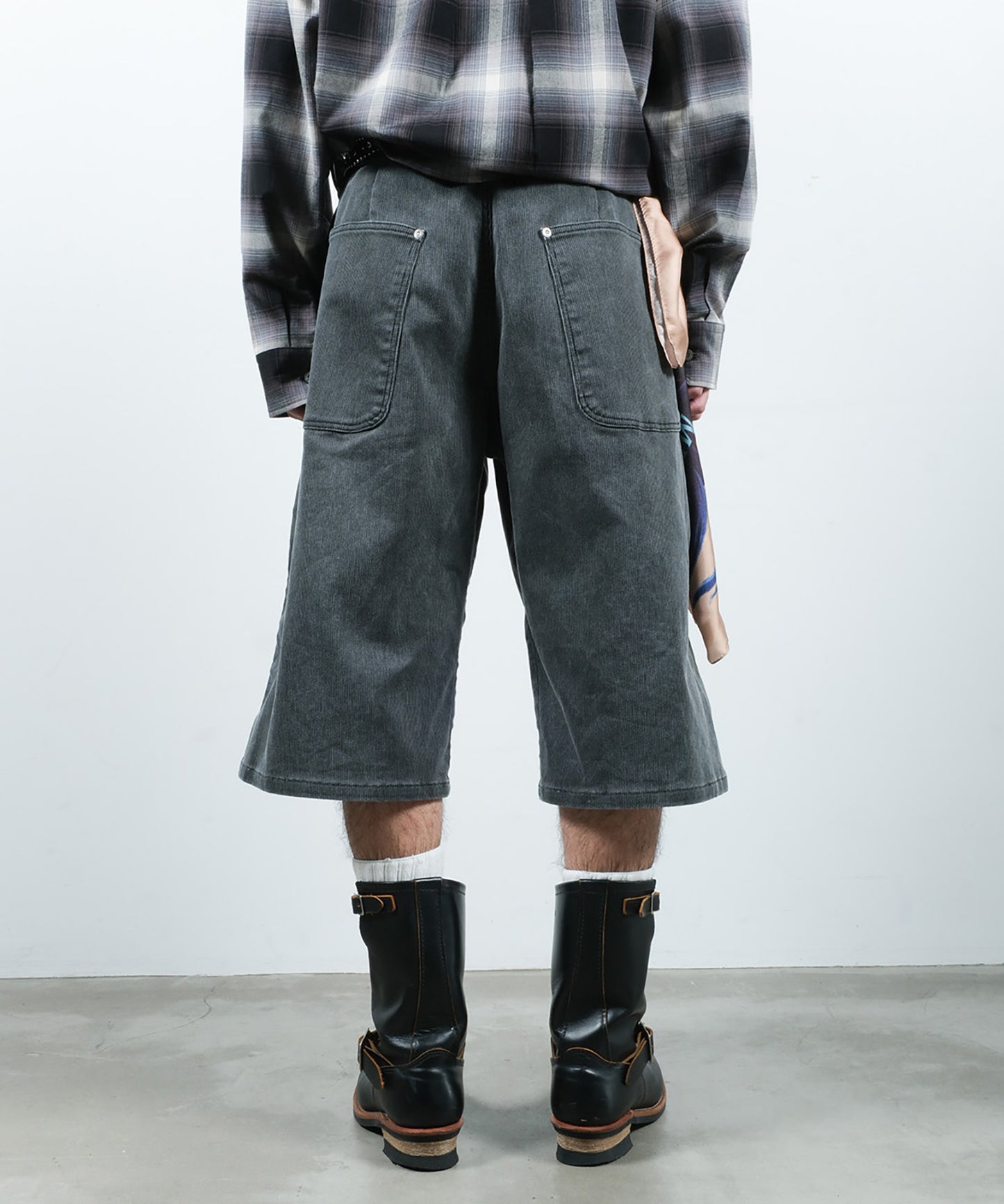 3D 3/4 FADE PIQUE PANTS