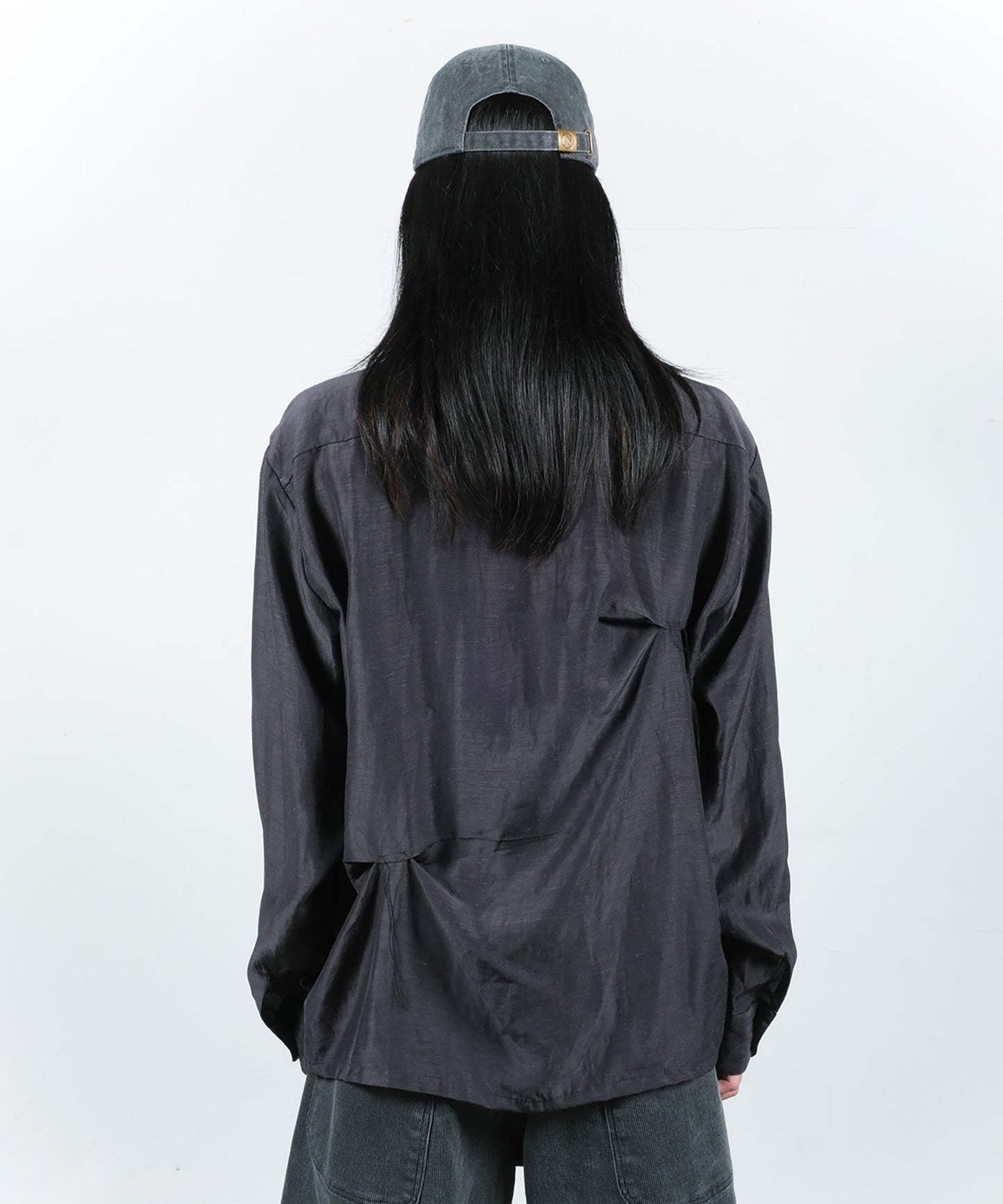 HAND STITCH OPEN COLLAR SHIRT