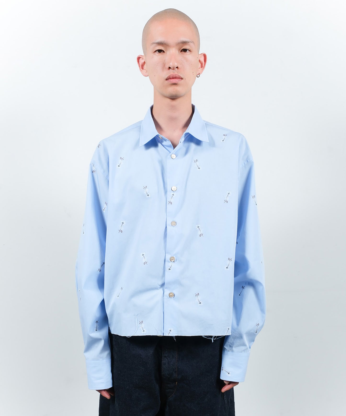 BONE FLOWER SHORT SHIRT