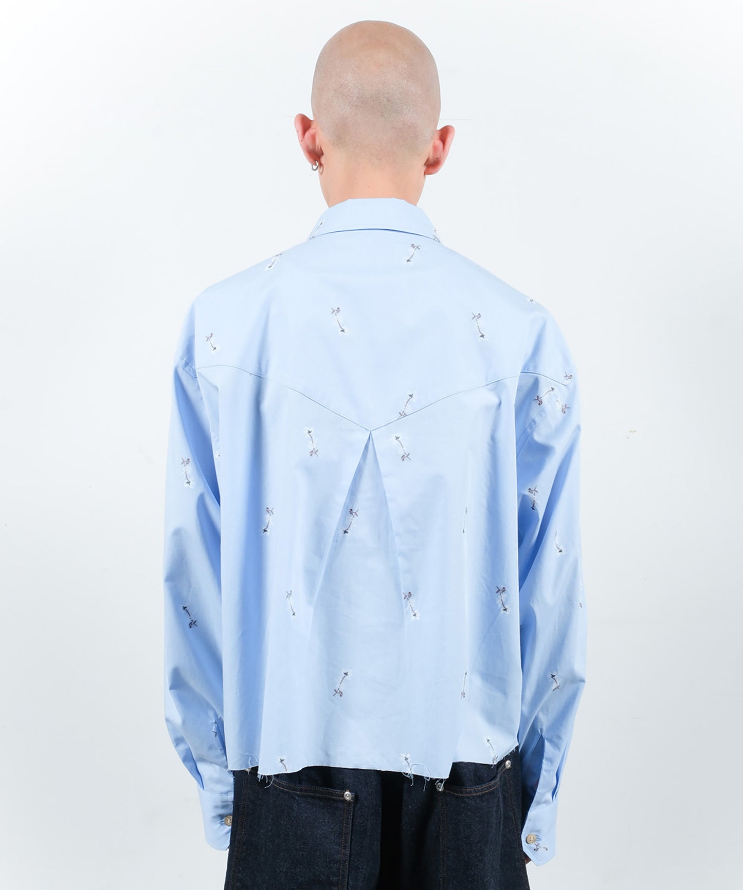 BONE FLOWER SHORT SHIRT
