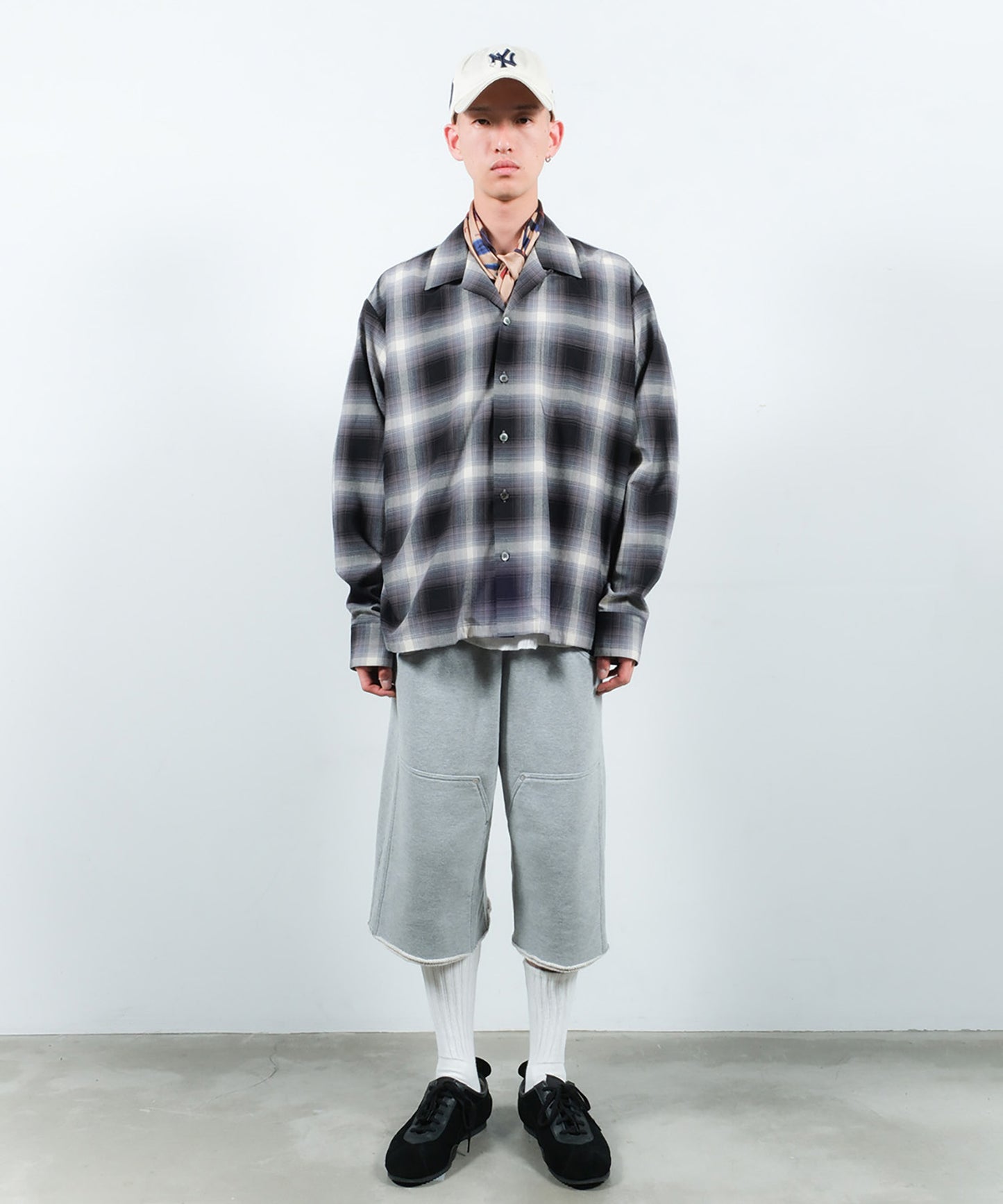 3/4 DOUBLE KNEE SWEAT PANTS