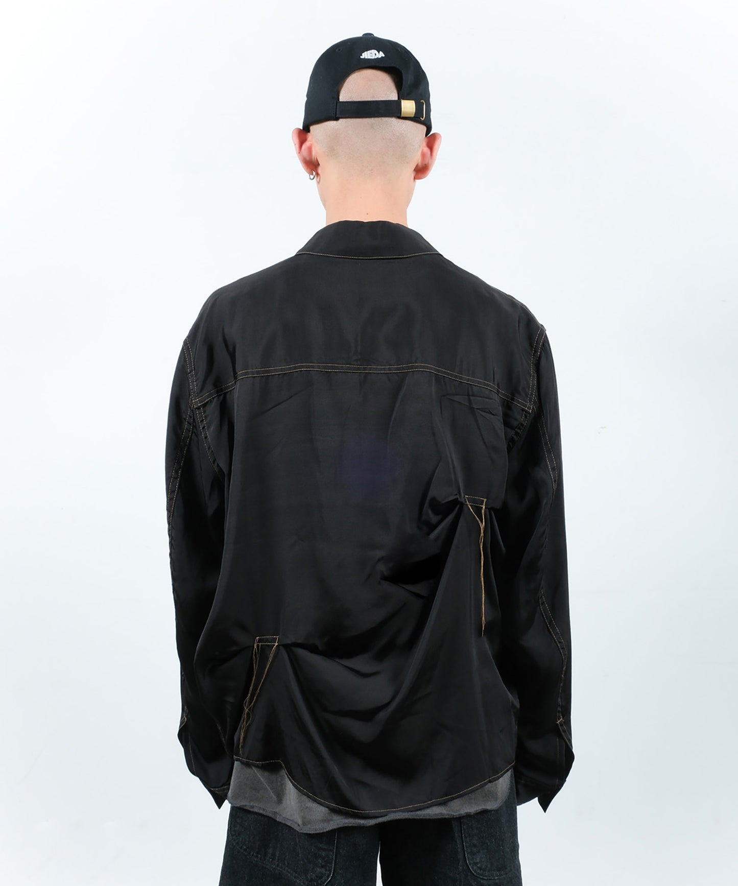 RAYON SILK SHIRT JACKET