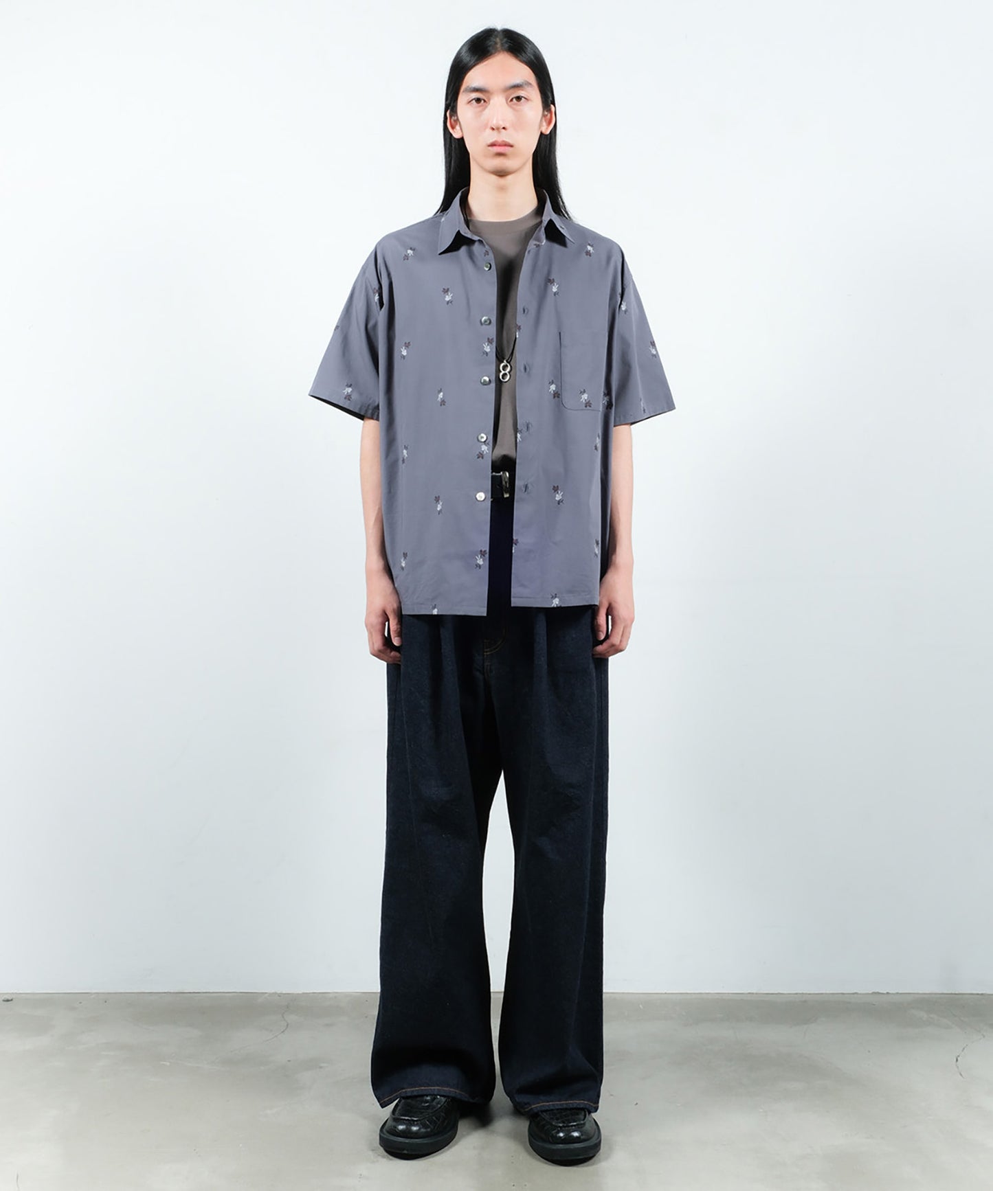BONE FLOWER SHIRT S/S