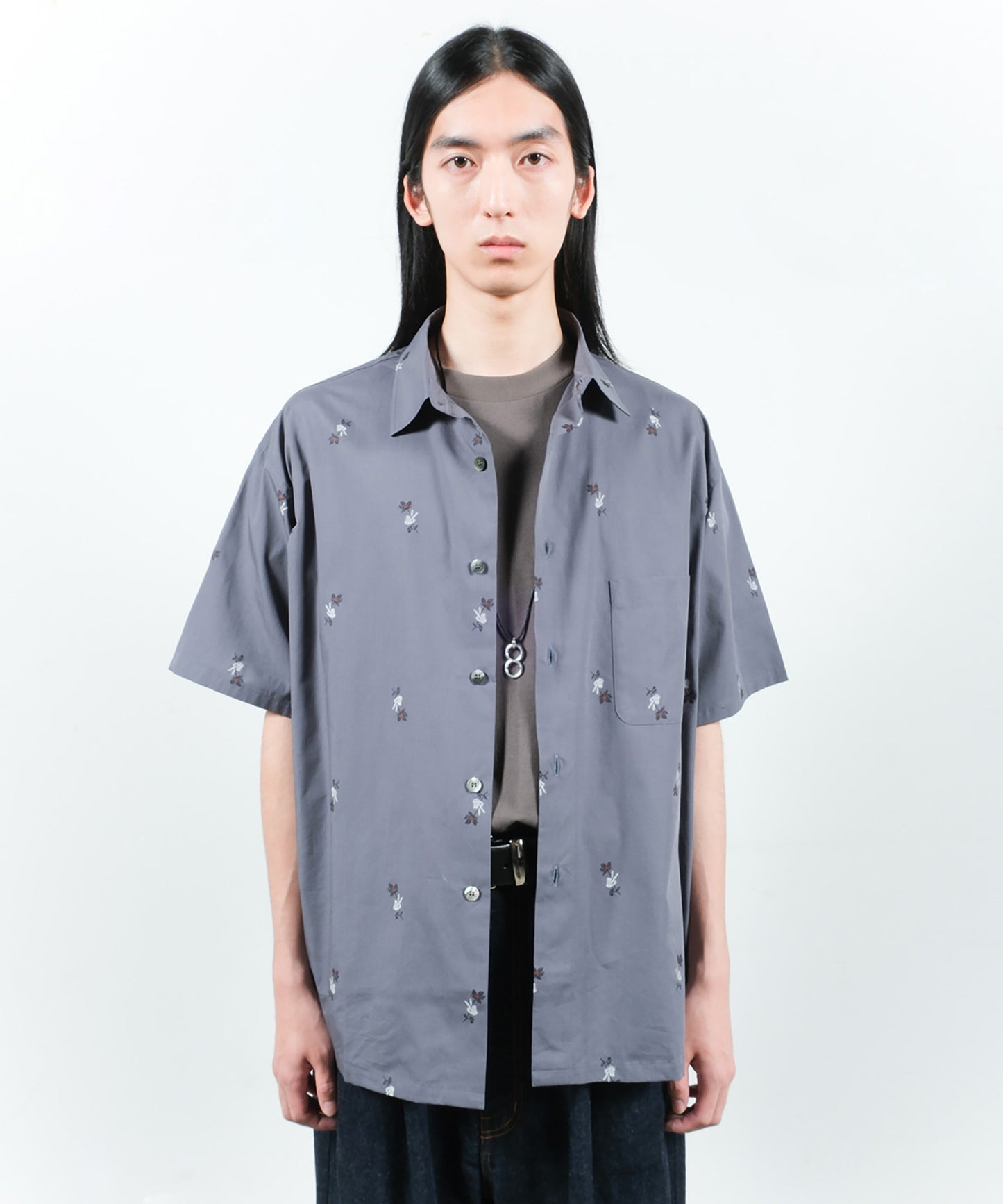 BONE FLOWER SHIRT S/S