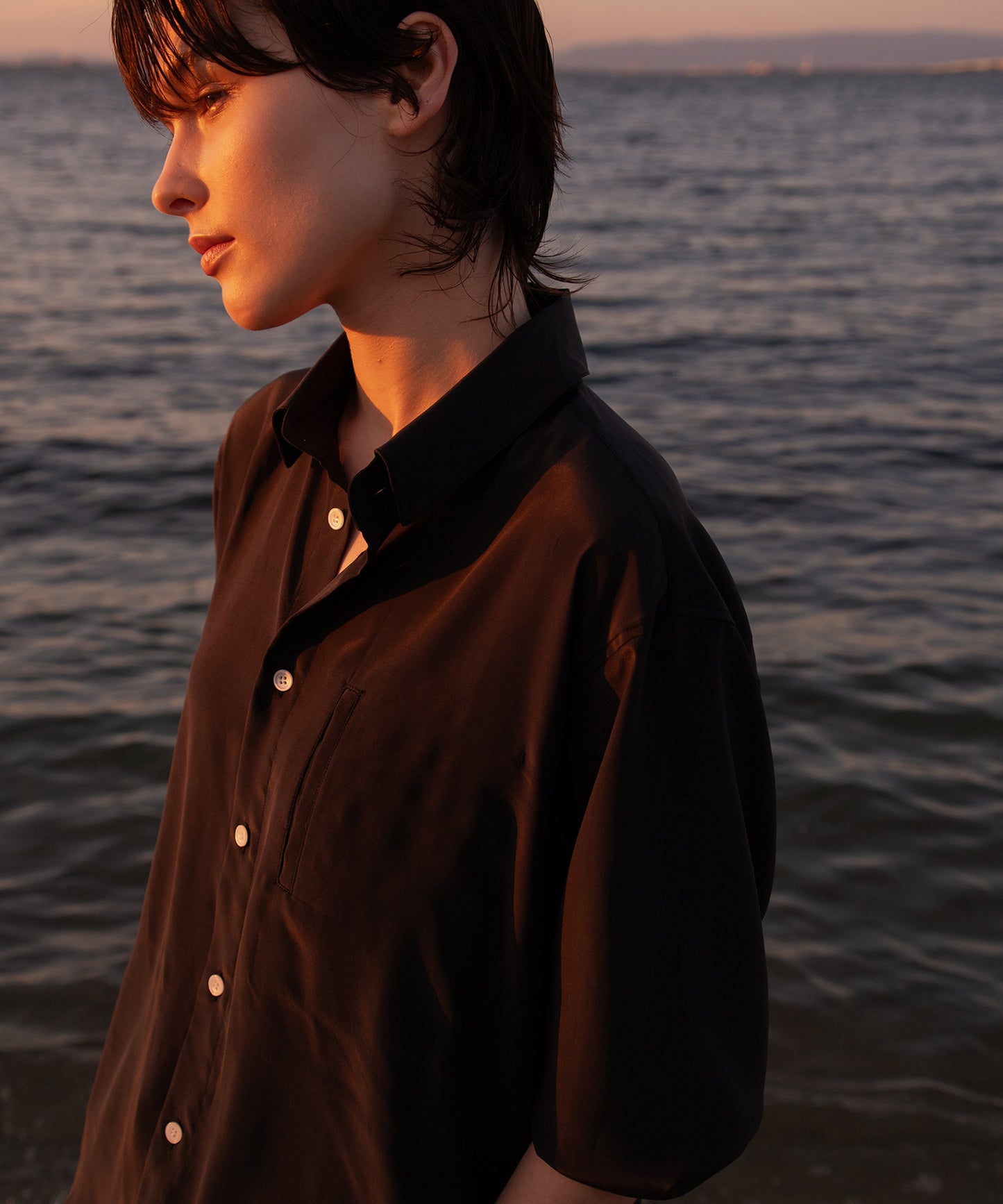 silk over shirt